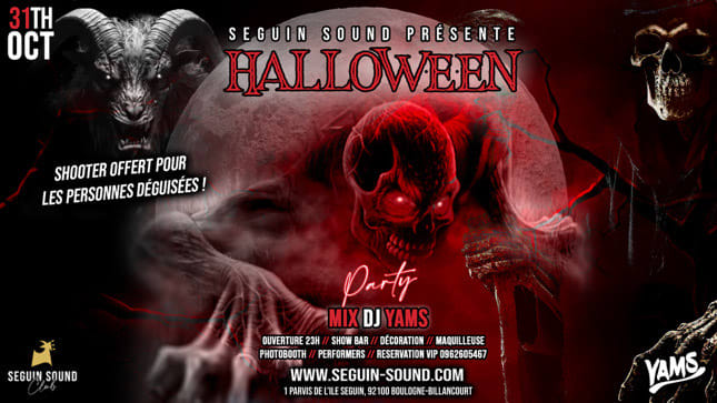 Seguin Sound Presents: Halloween Party 2024 Cover
