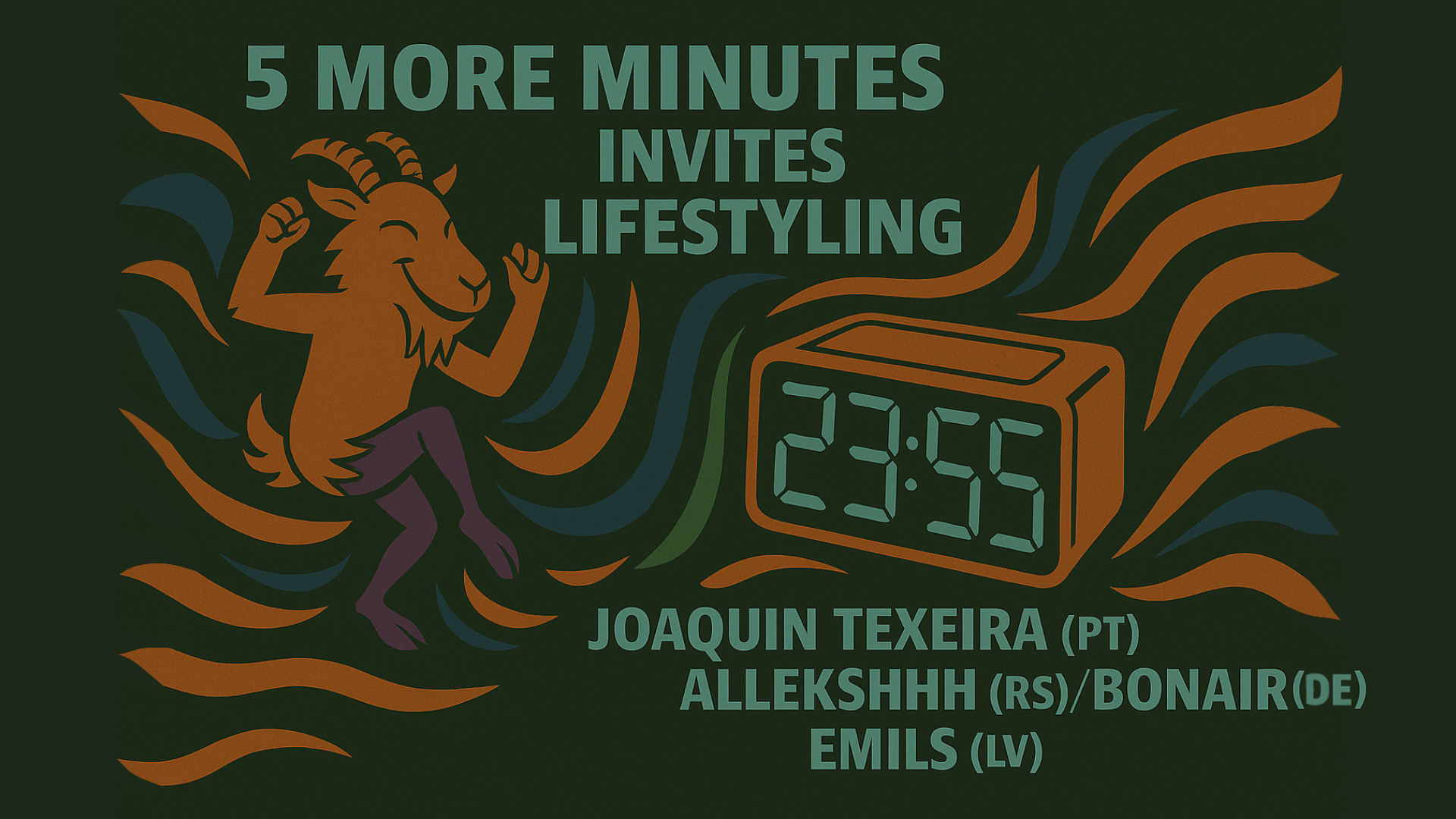 5 More Minutes Invites Lifestyling Cover