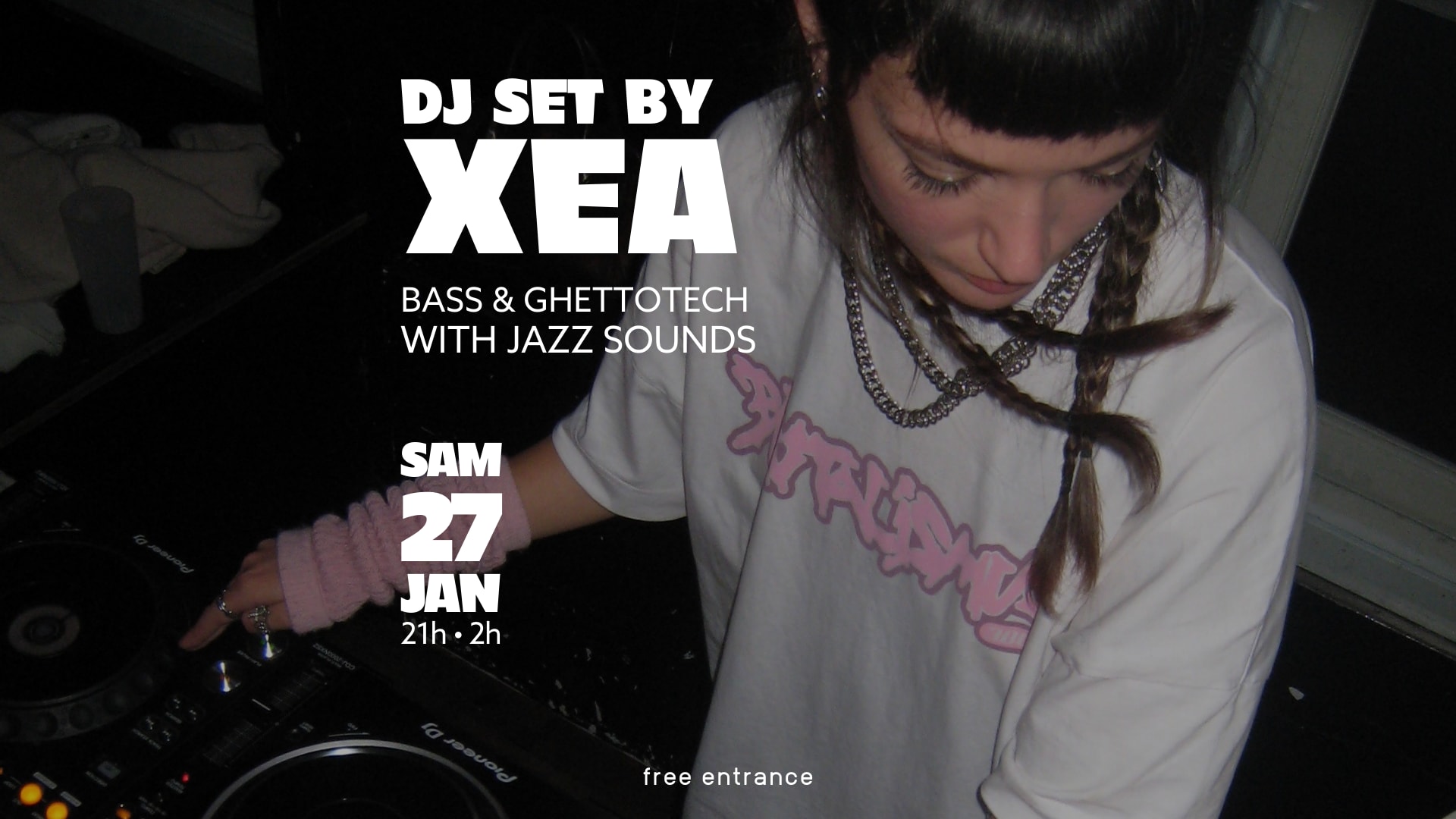 Dj Set With Xea - Set Bass And Ghettotech With Jazz Sounds Cover