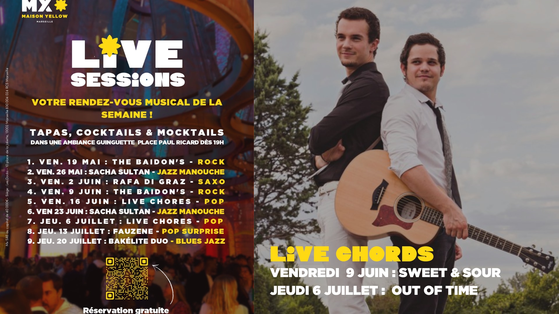 Live Music Pop - Live Chords Cover