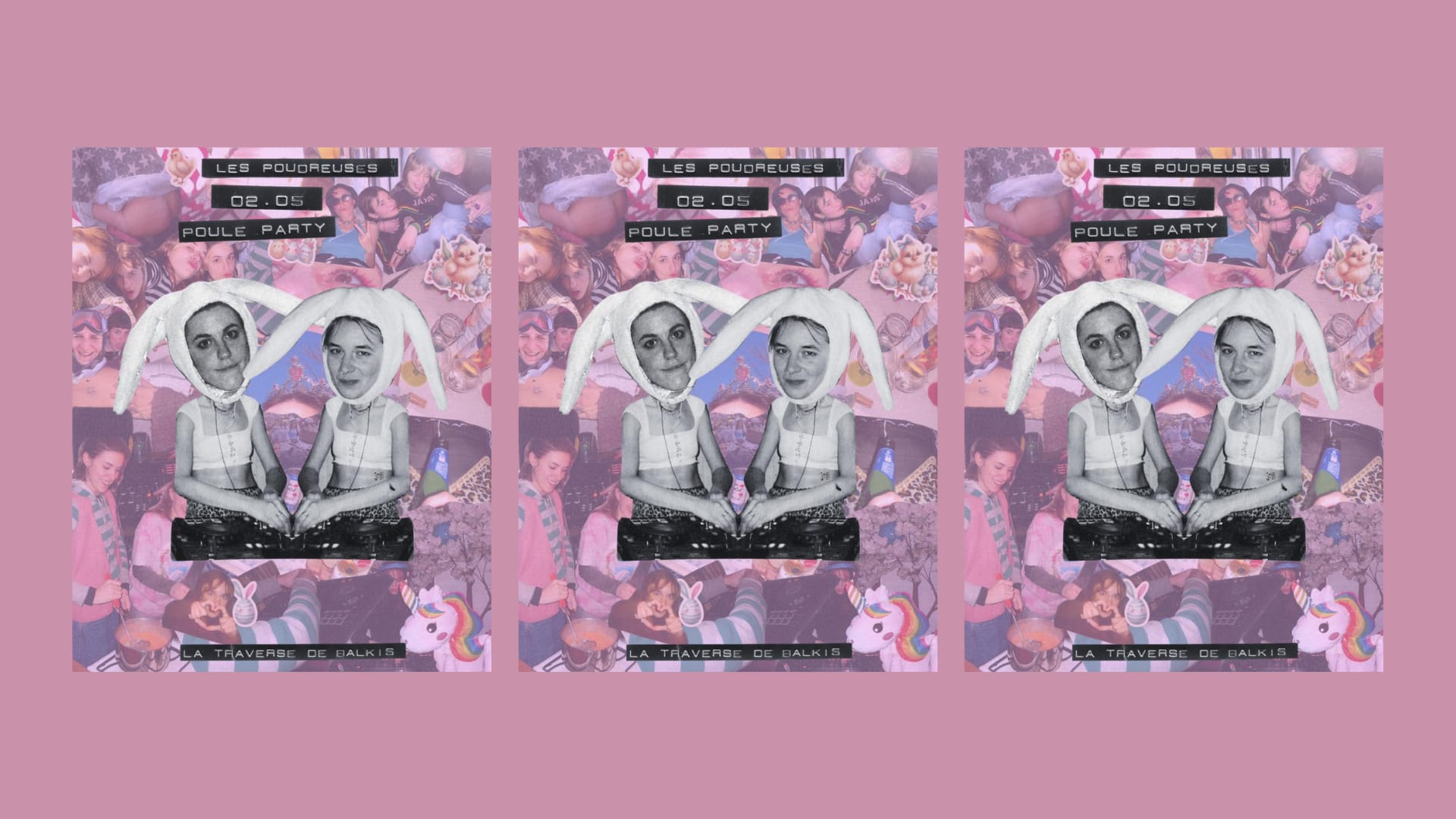 Les Poudreuses - Poule Party Cover