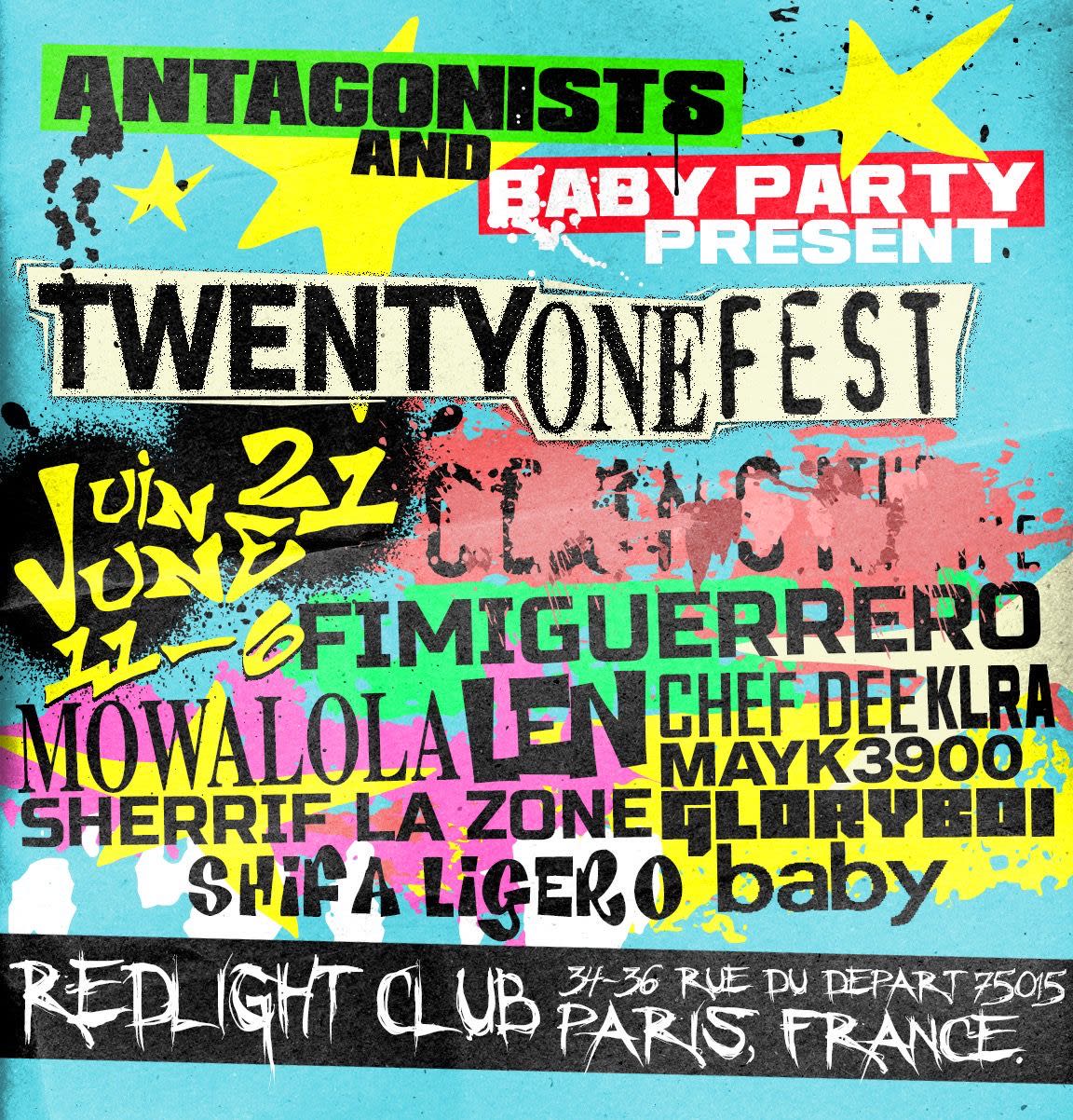 Twenty-One Fest Cover
