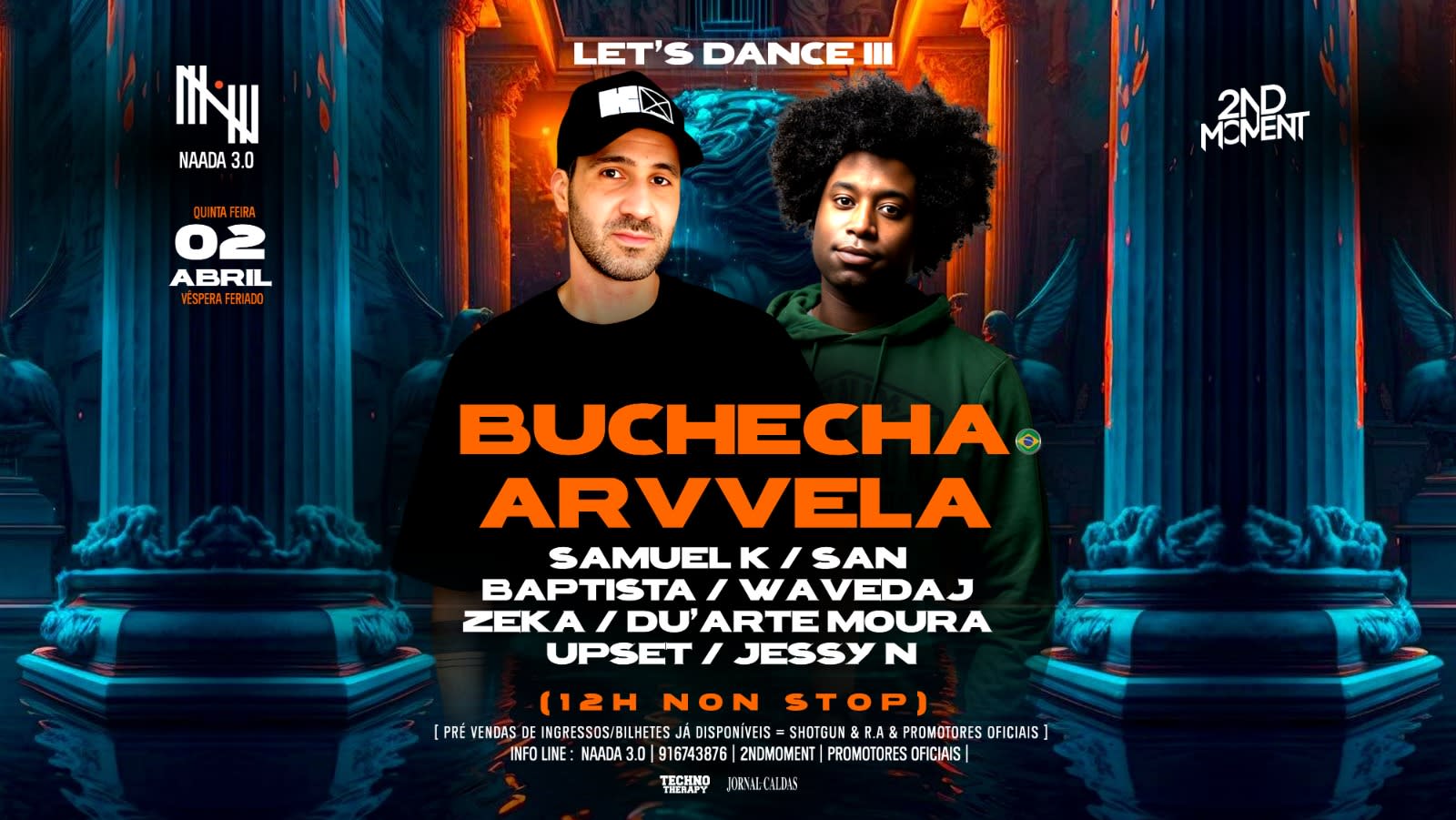 Buchecha & Arvvela + Special Guest's At Naada 3.0 - Lisboa Cover