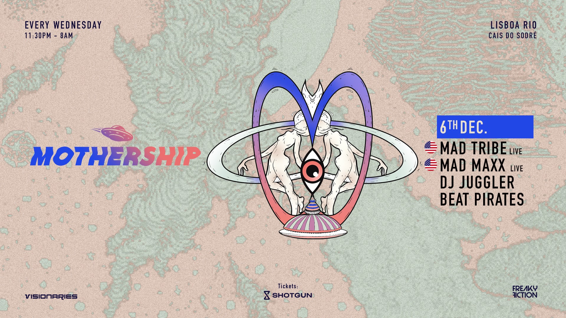 Mothership Prs. Mad Tribe / Mad Maxx (Usa) Cover