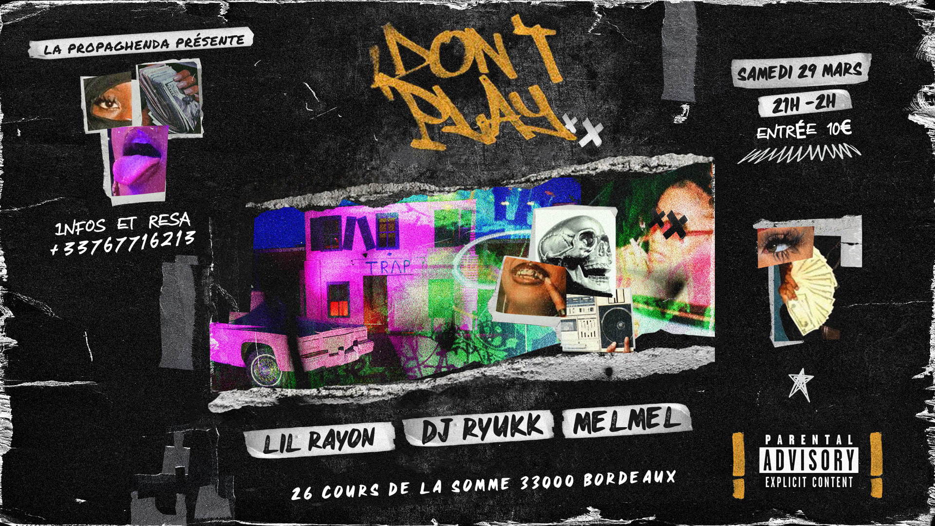 Dont Play | 29/03 | Luxus Bar Cover