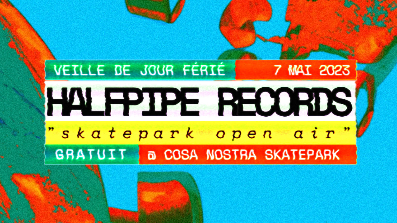 Skatepark Open Air — Halfpipe 1 Year (Veille De Jour Férié) Cover