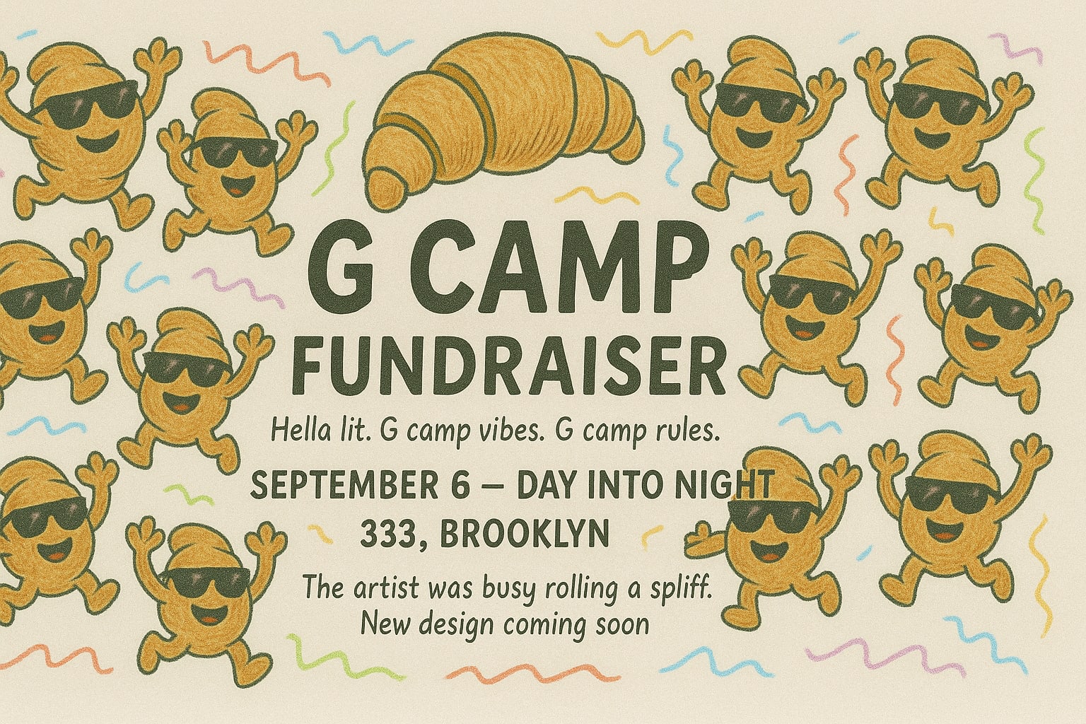 G Camp Fundraiser Cover