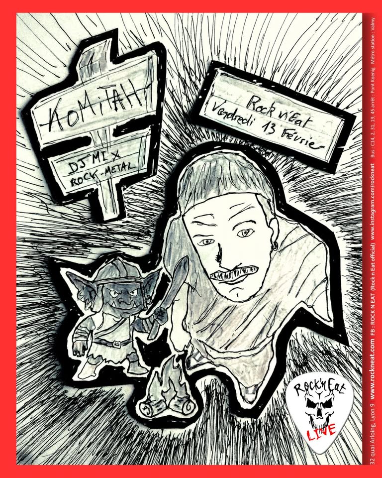 Komitah - Dj Rock Metal Cover