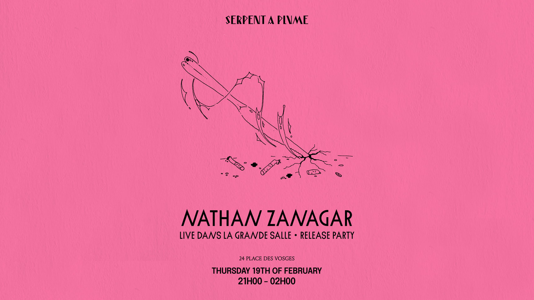 Nathan Zanagar Live At Le Serpent A Plume Cover