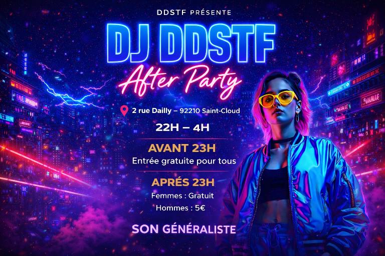 Dj Ddstf After Party Cover