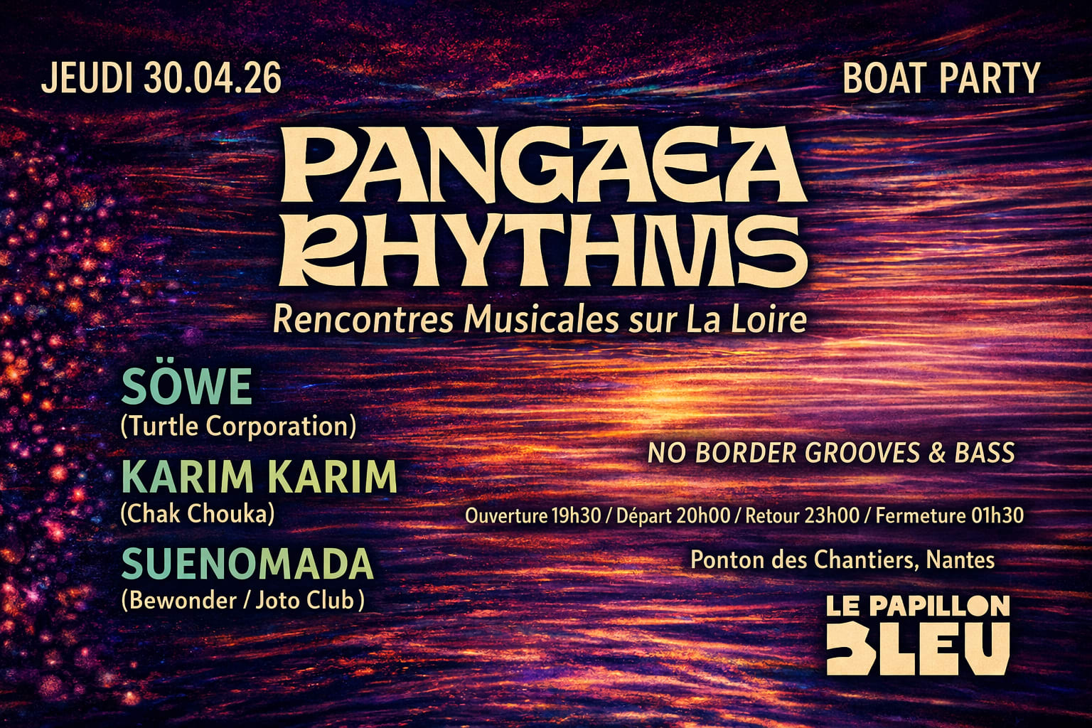 Pangaea Rhythms Boat Party Cover