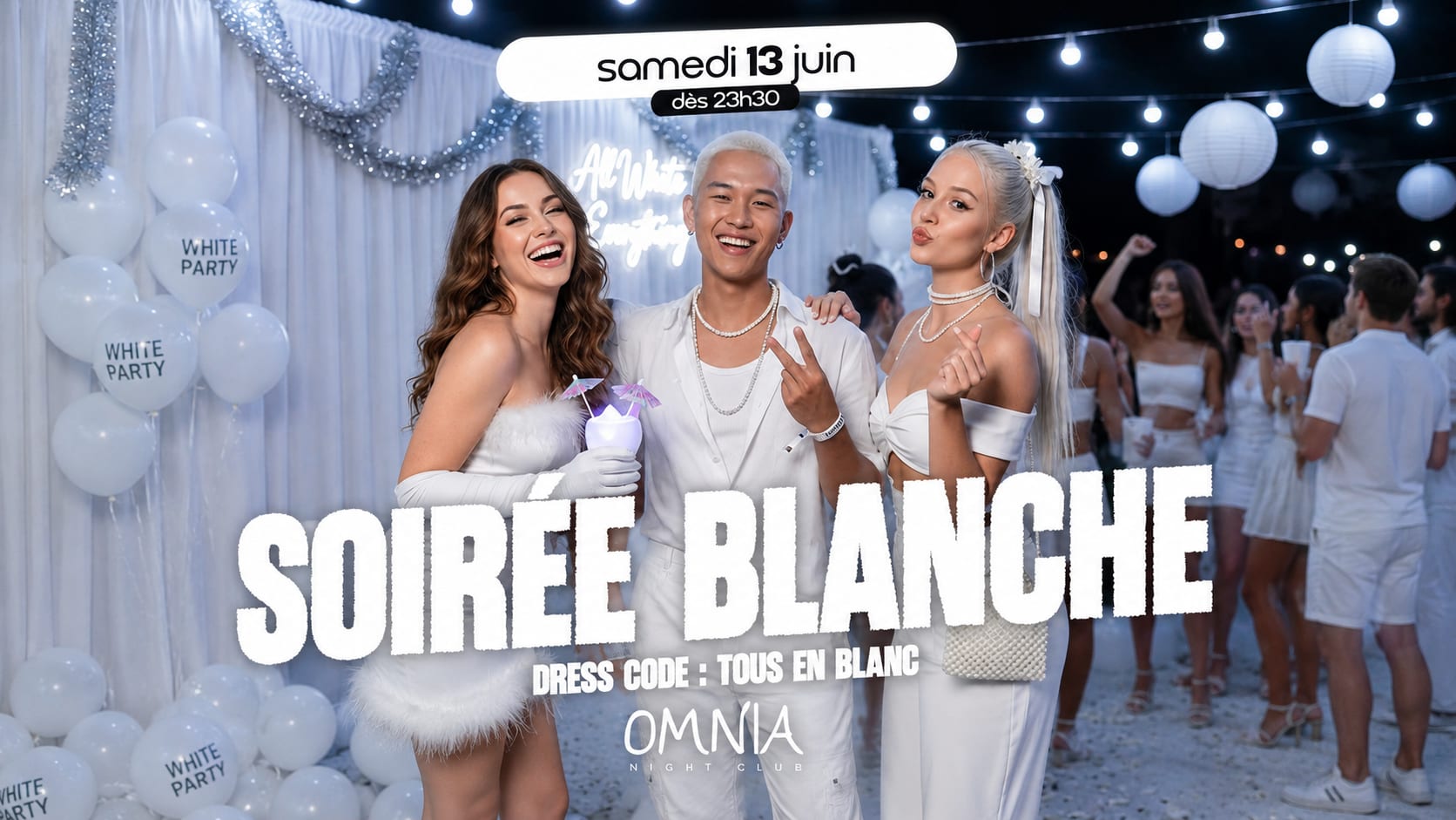 Soirée Blanche By Omnia Cover