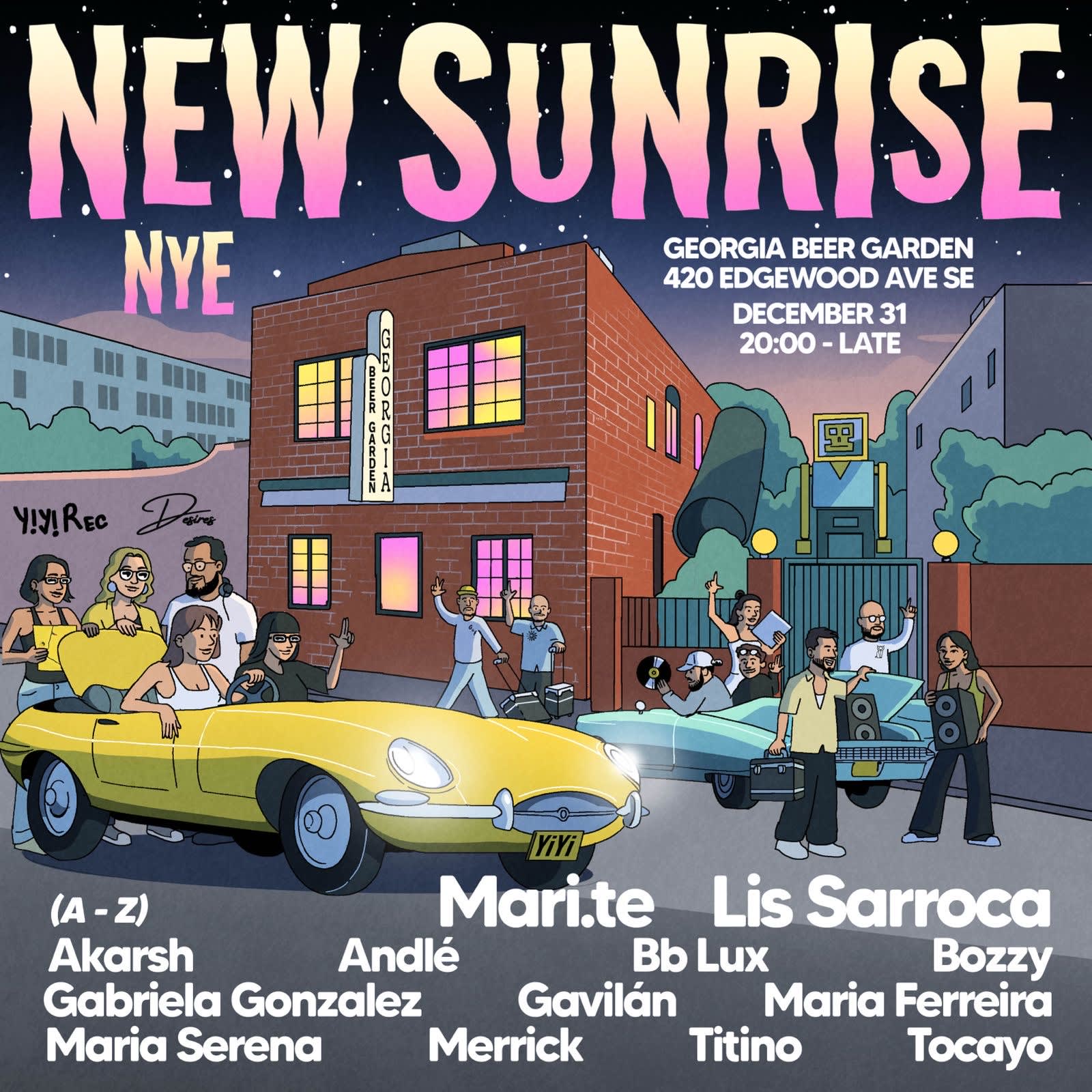 Desires & Yiyi Present: New Sunrise Nye Celebration Cover