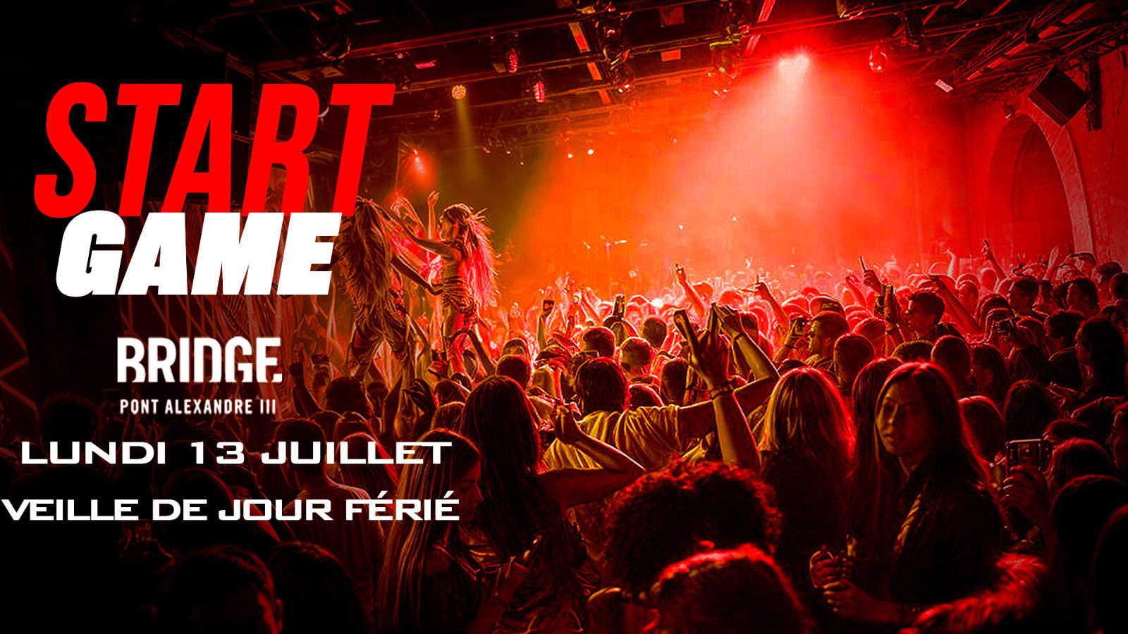 Bridge Club La + Grosse Soirée Hip-Hop & Open Fete National Cover