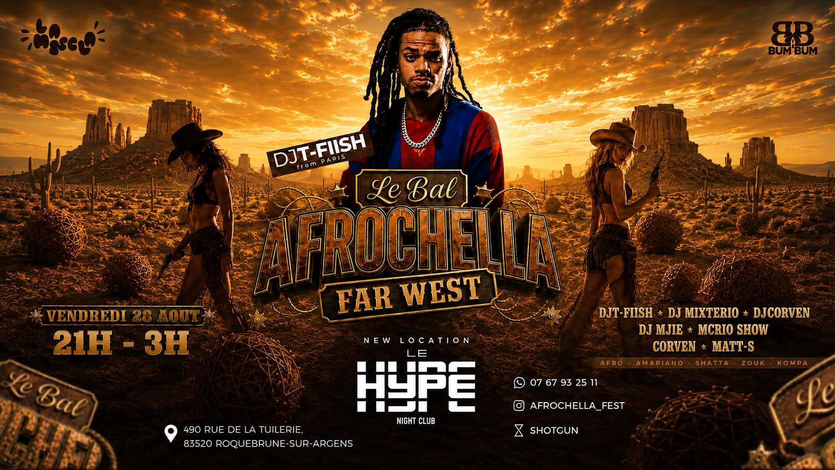 Afrochella Festival • Hype Club Roquebrune / Argens Cover