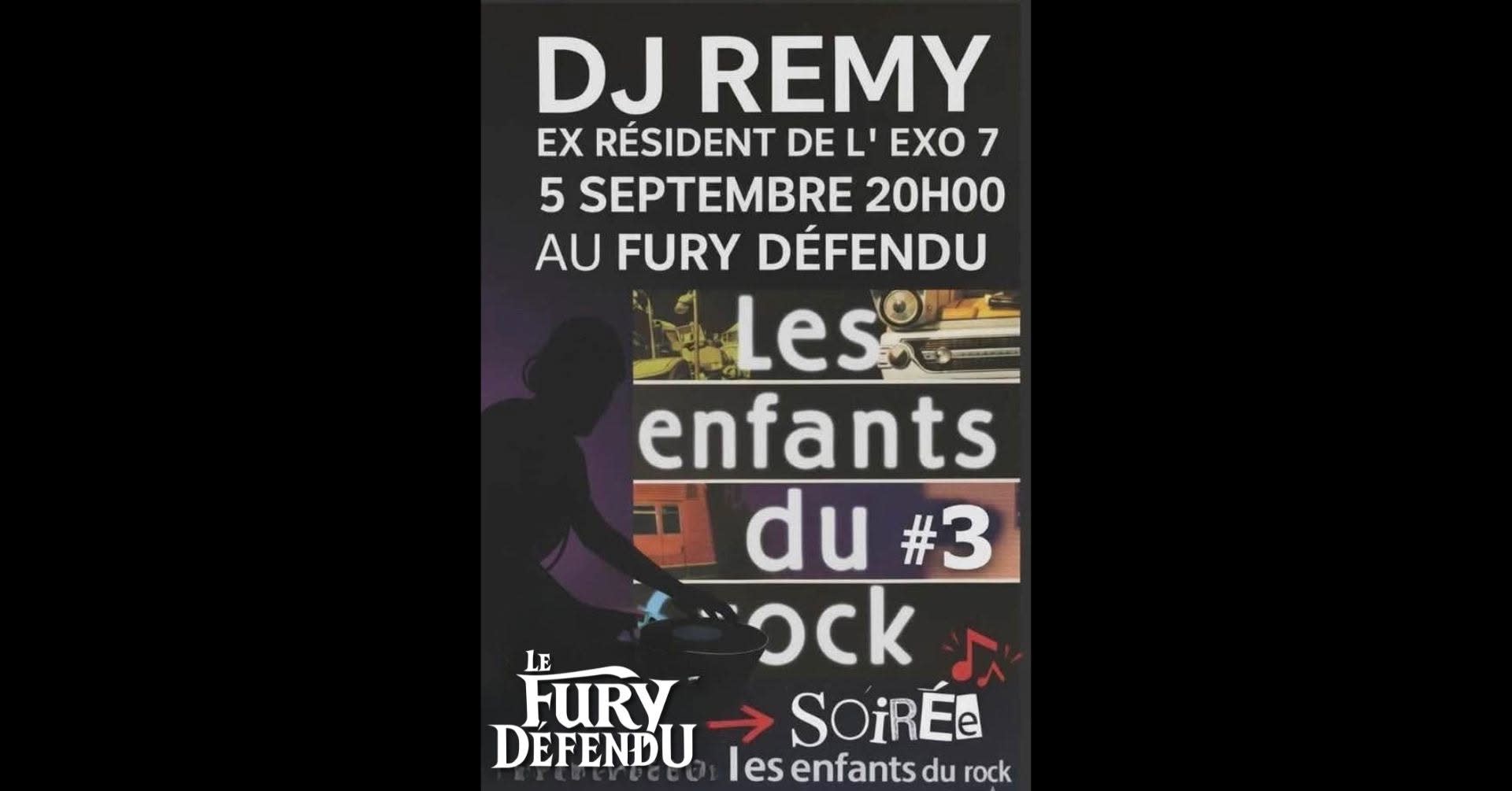 Dj Remy - Les Enfants Du Rock #3 Cover