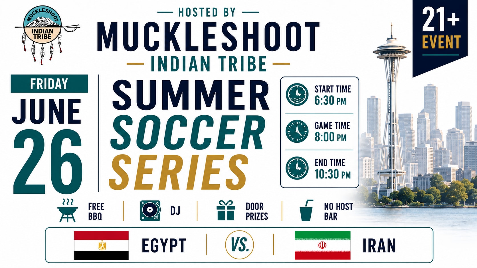 Summer Soccer Series - Egypt Vs Iran Cover