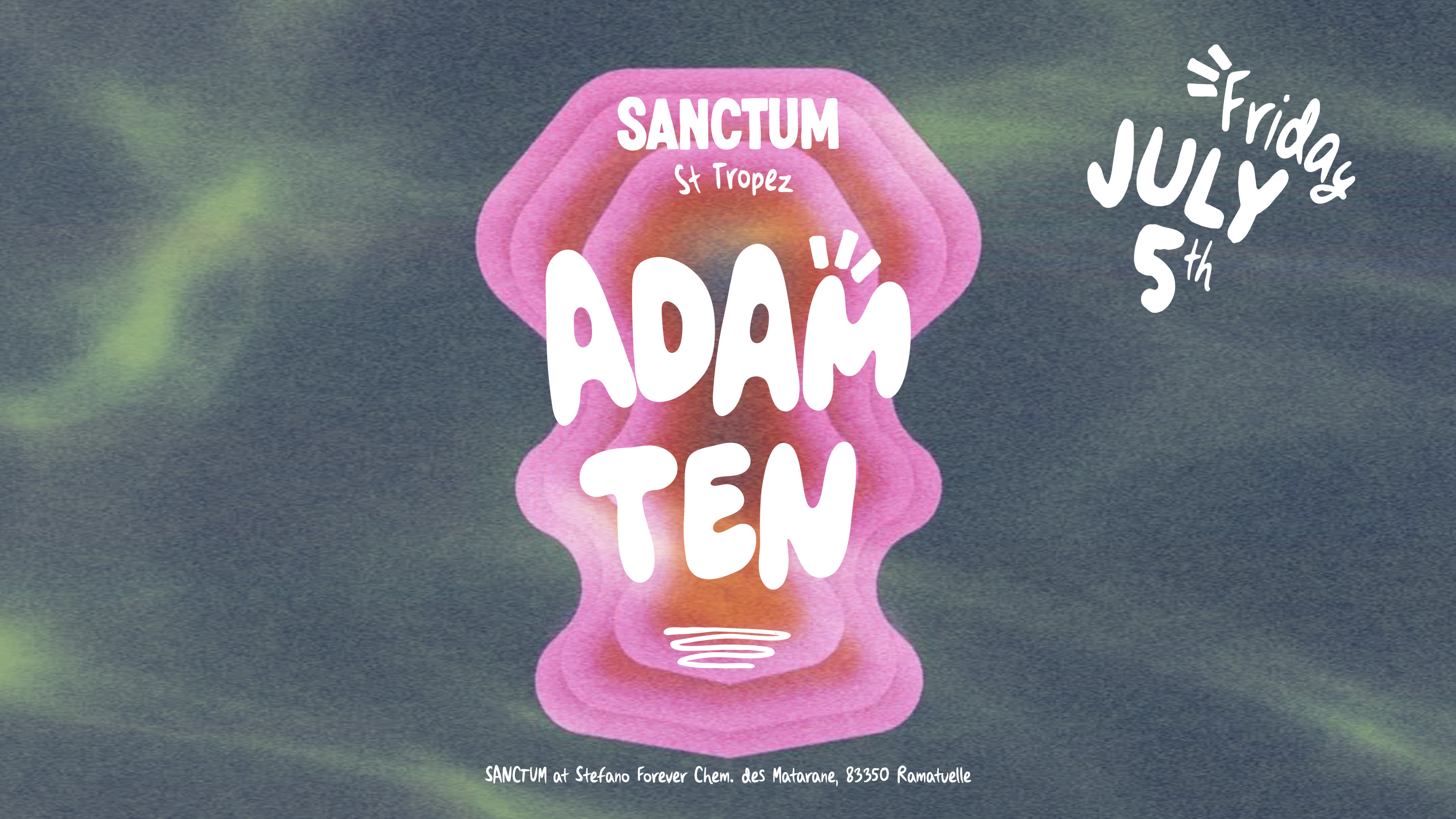 Sanctum Club W/ Adam Ten Cover