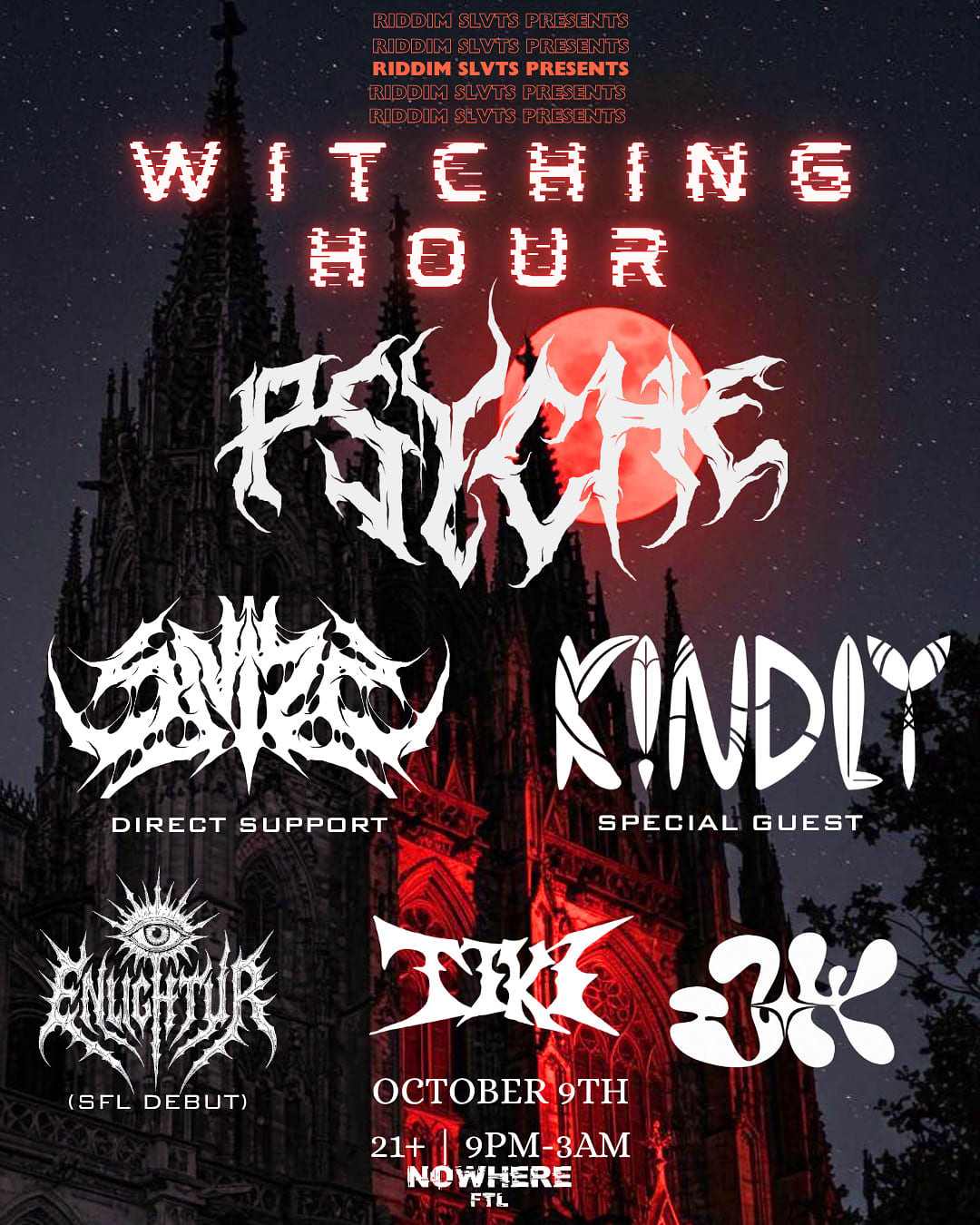 Riddim Slvtz Presents: Witching Hour Cover
