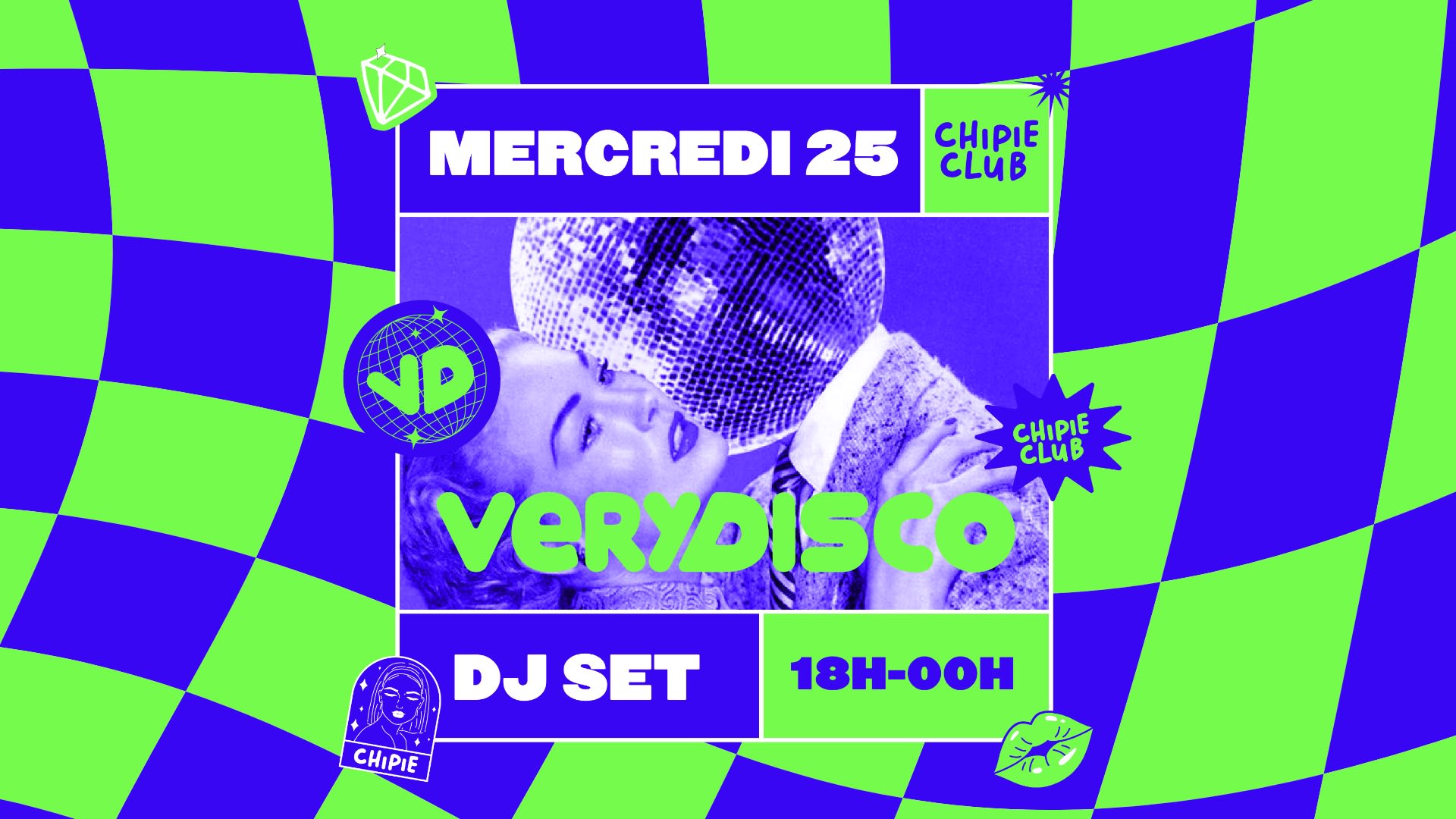 Very Disco Au Chipie Club Cover