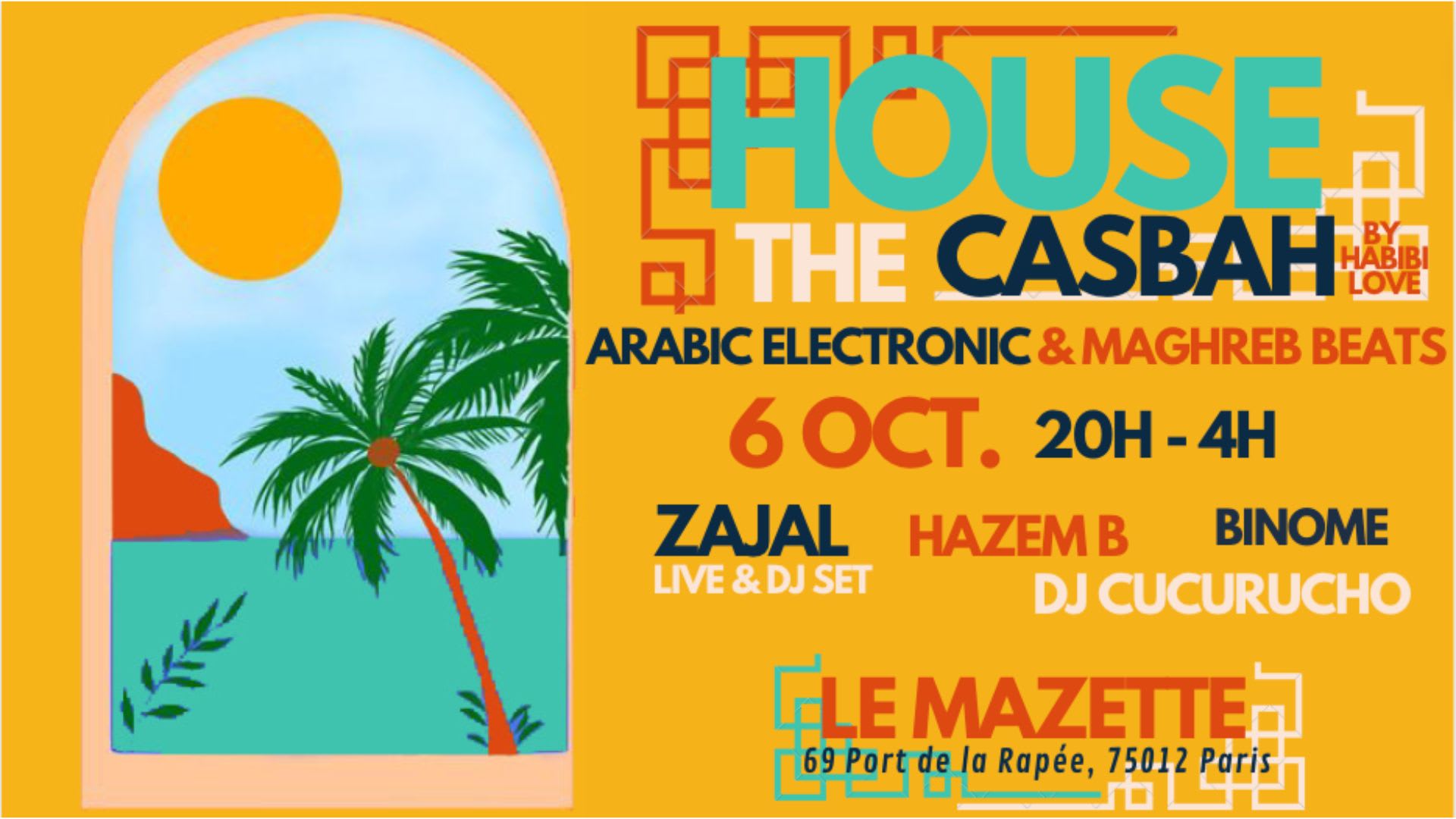 House The Casbah ~ Arabic Electronic & Maghreb Beats ! Cover