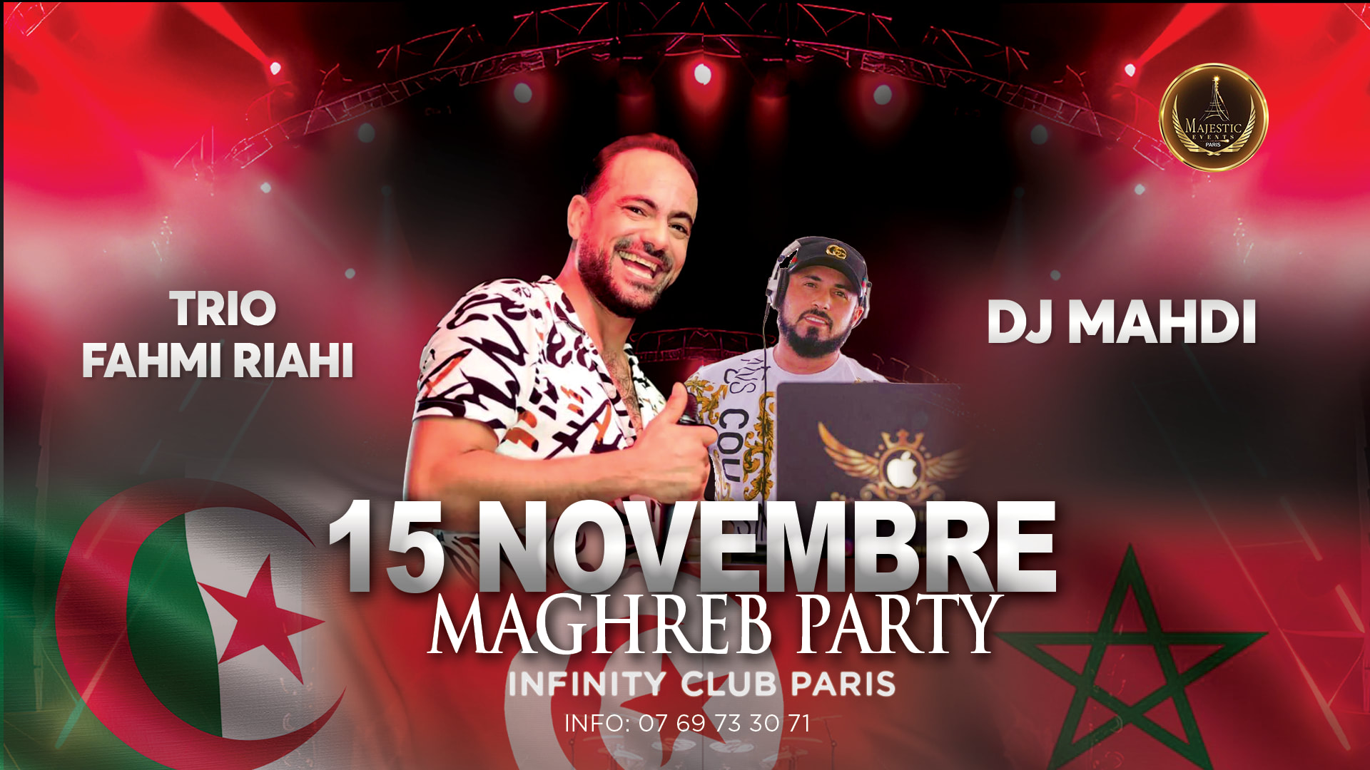 Maghreb Party - 15 Novembre Cover