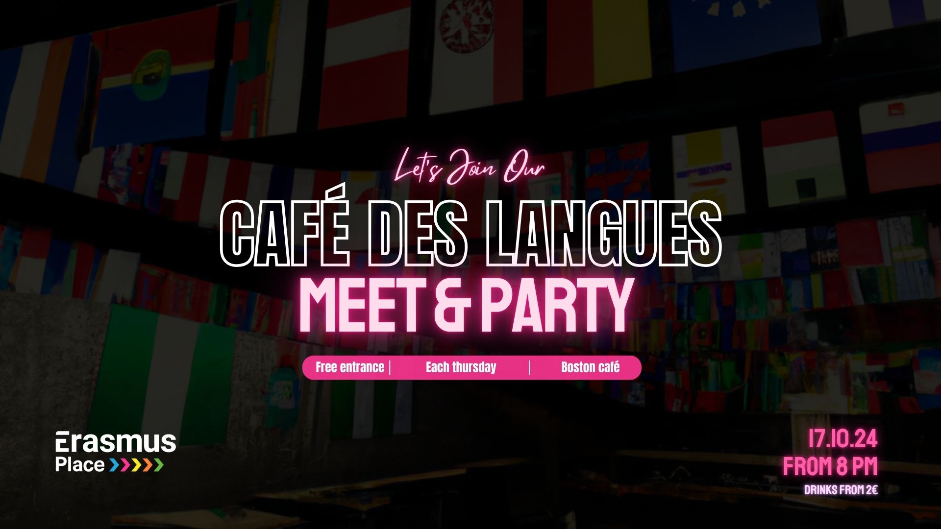 Café Des Langues : Meet And Party #6 Cover