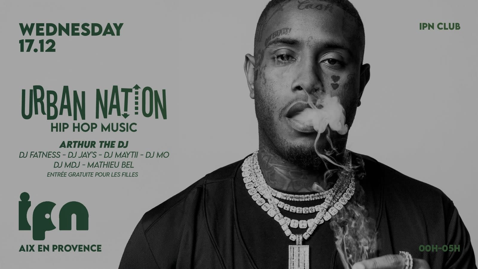 Urban Nation By Ipn : Hip Hop Music Cover