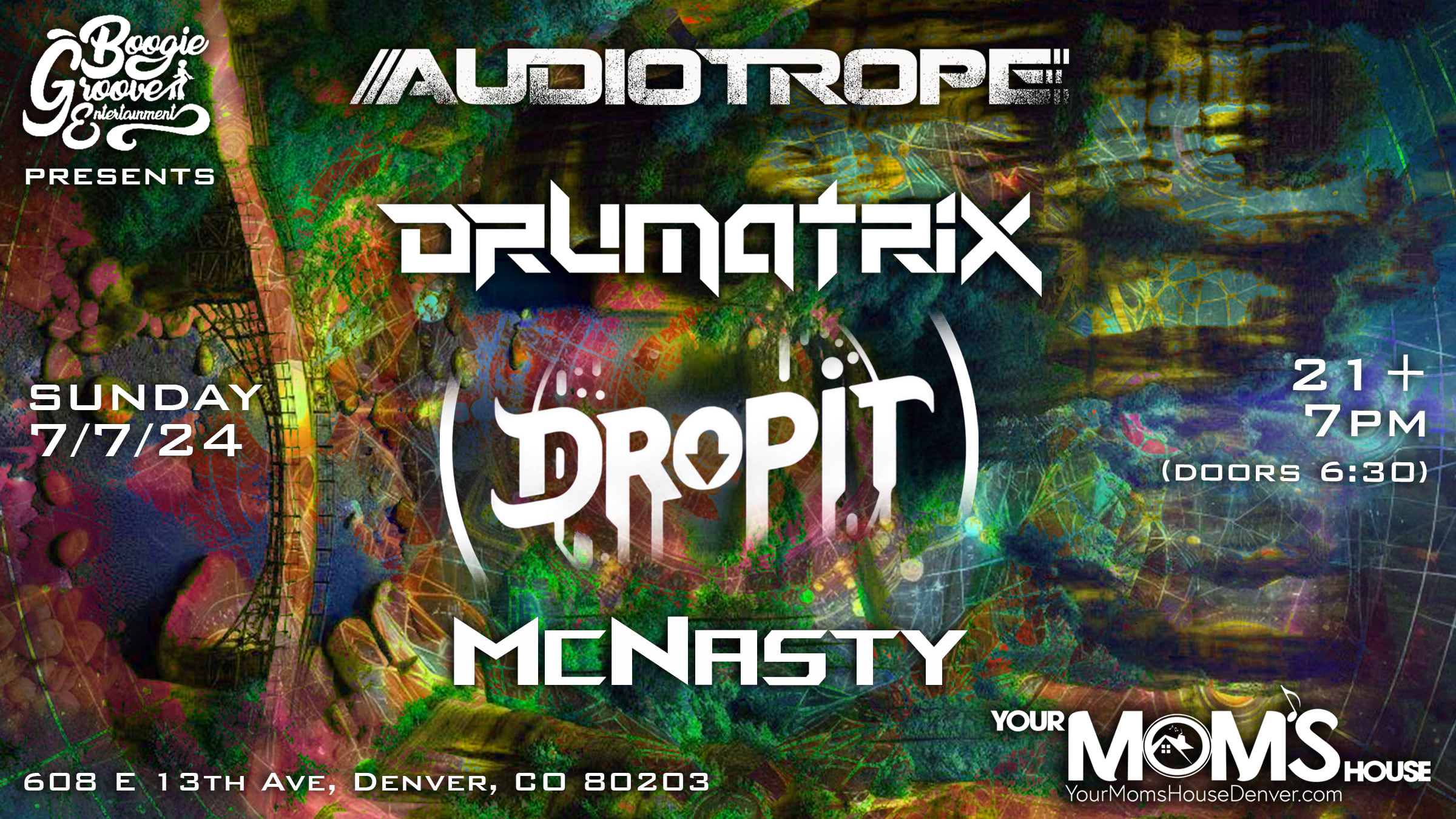 Auditrope | Drumatrix | Dropit | Mcnasty Cover