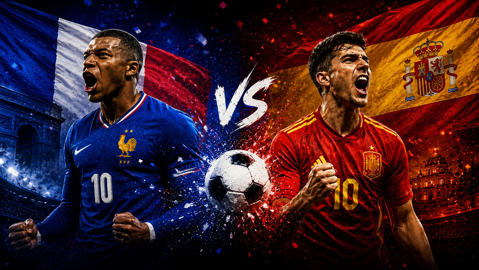 Clubbing & Watch Party France Vs Espagne. Cover