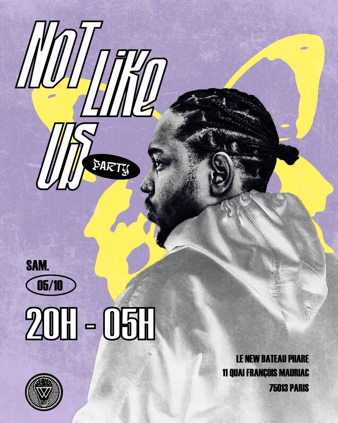 Not Like Us Party #3 Cover