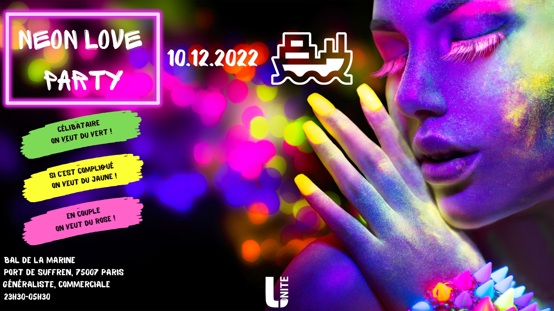Neon Love Party Cover