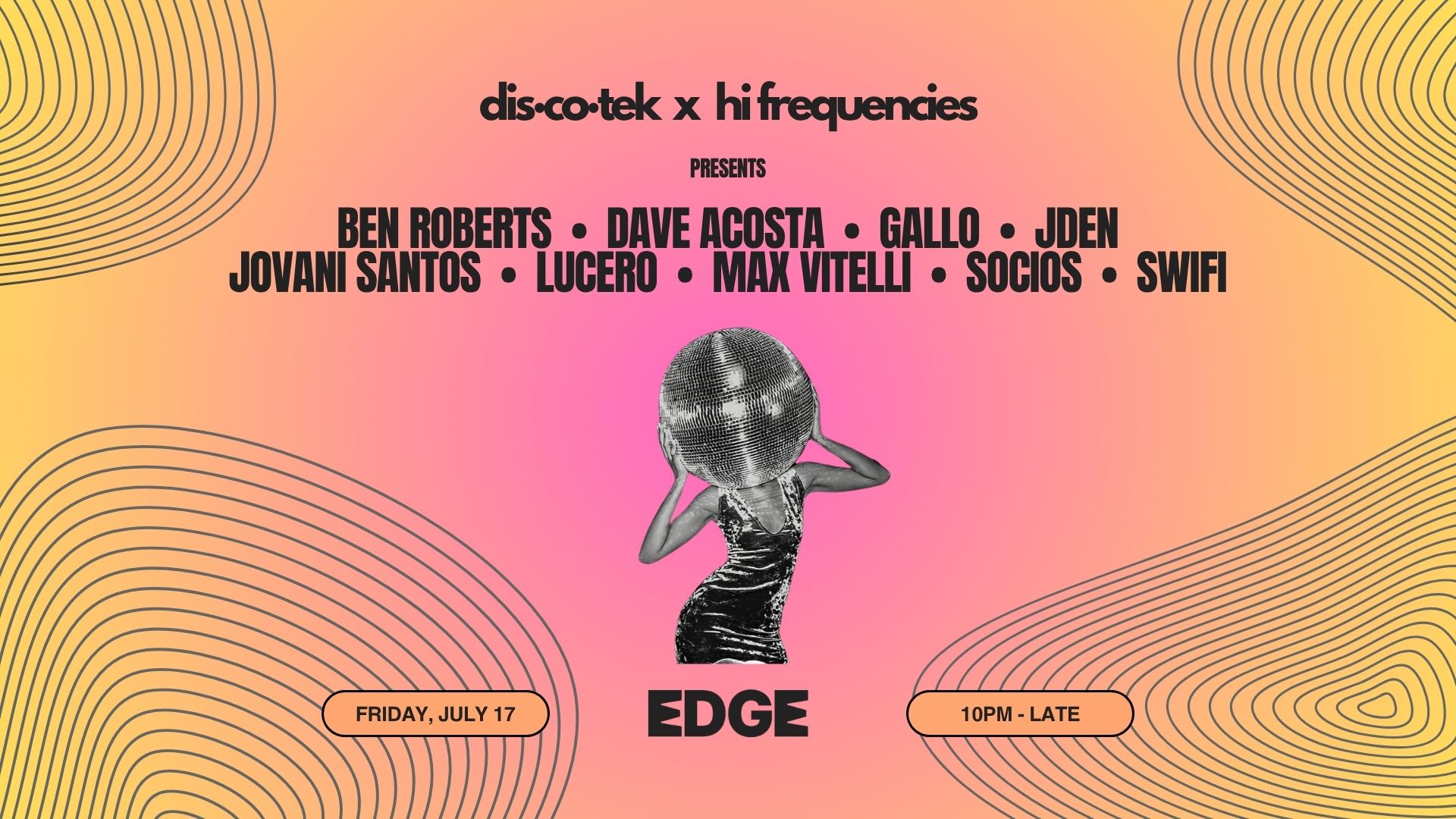Dis-Co-Tek X Hi Frequencies Cover