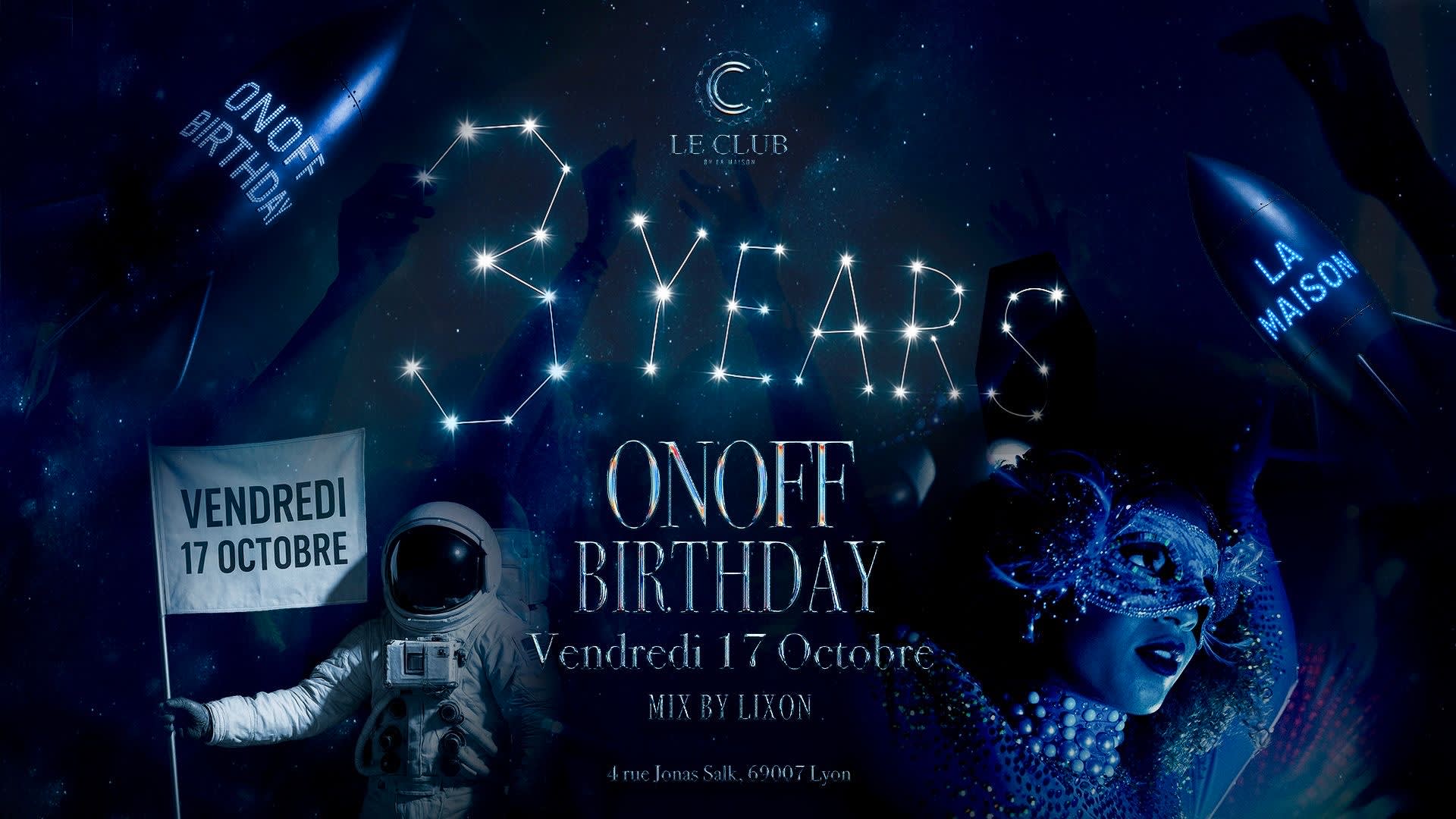 On Off Birthday - 3 Years Cover