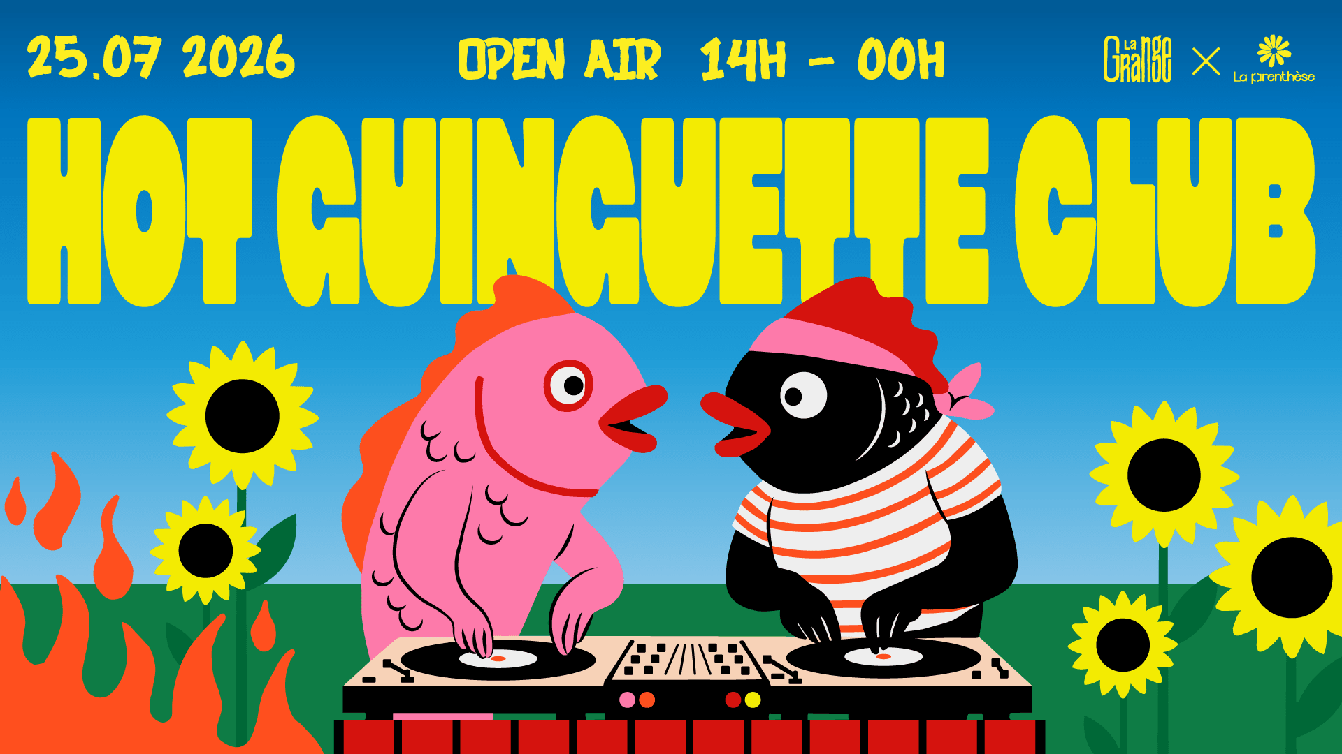 La Grangre Présente "Hot Guinguette Club" Cover