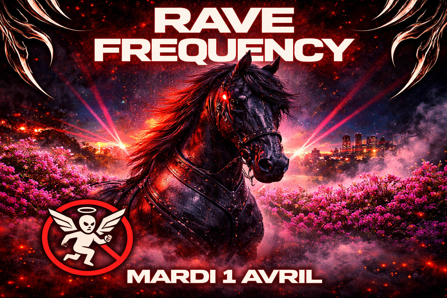 Rave Frequency Night Cover