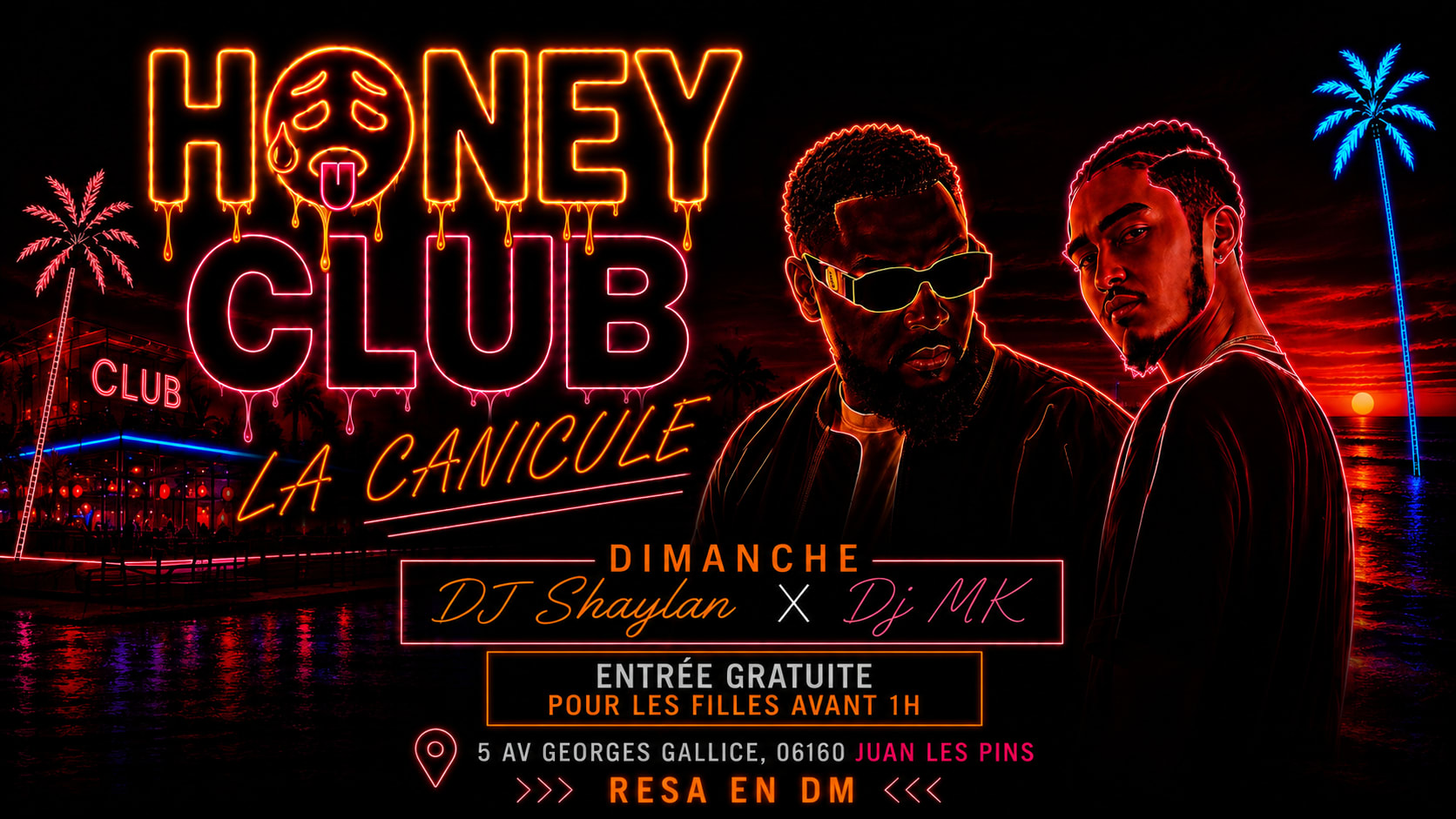 Honey Club : Canicule After Mescla Cover
