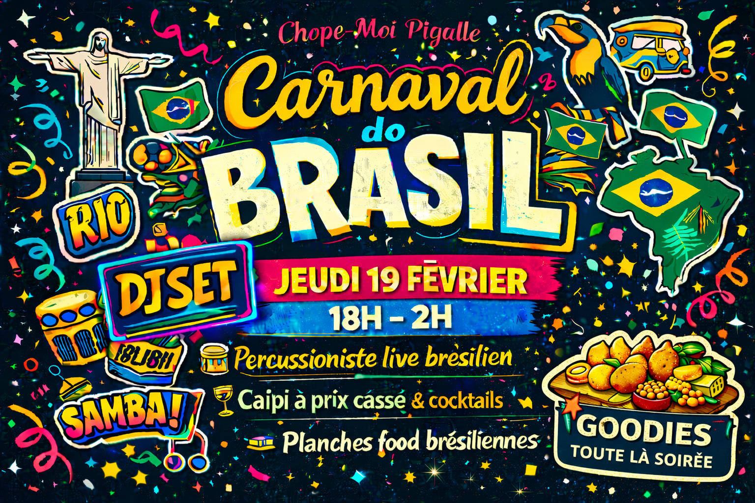Carnaval Do Brasil - Chope Moi Pigalle Cover