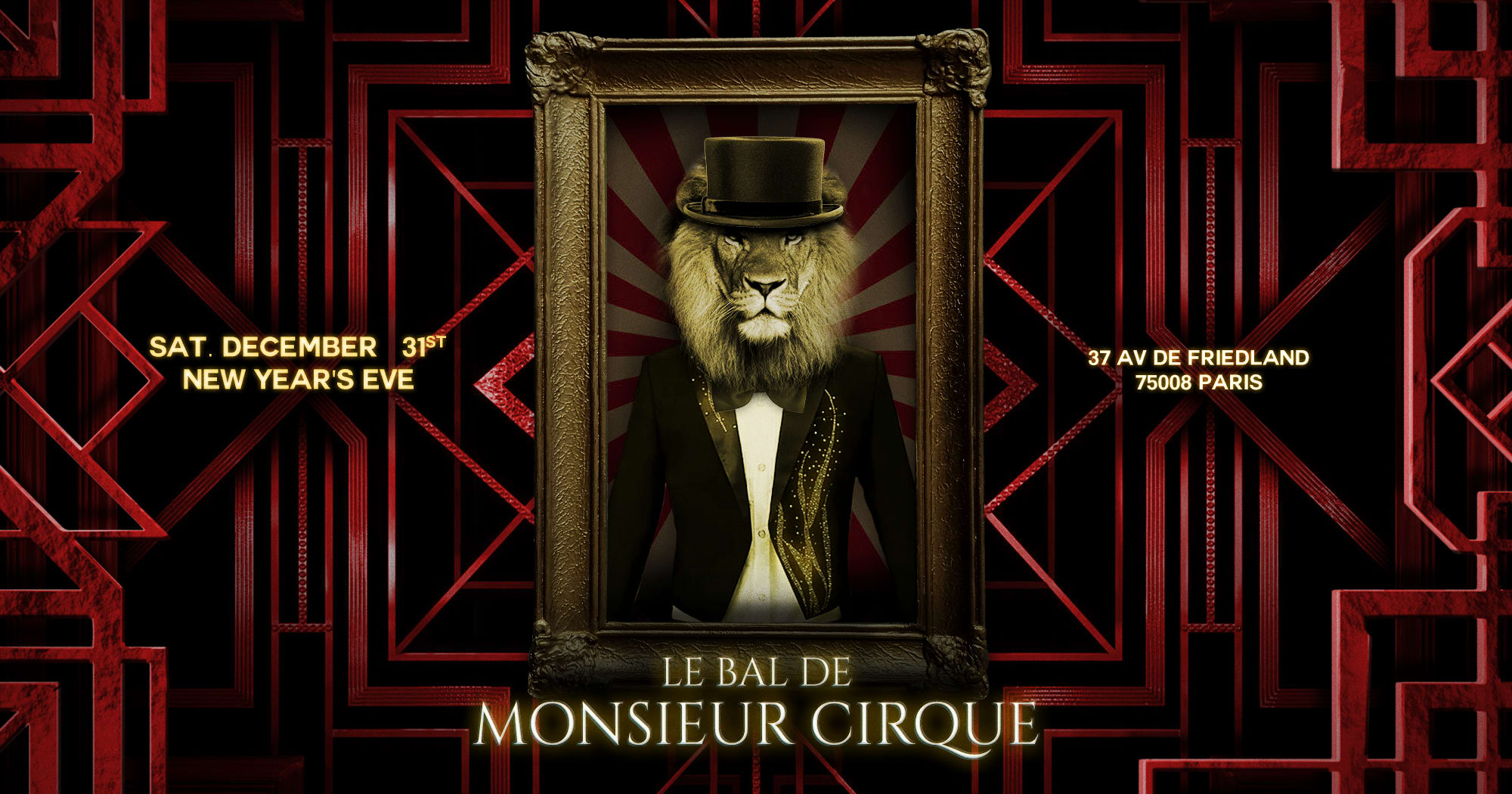 Le Bal De Monsieur Cirque ★ Nye ★ Samedi 31 Décembre ★ Cover