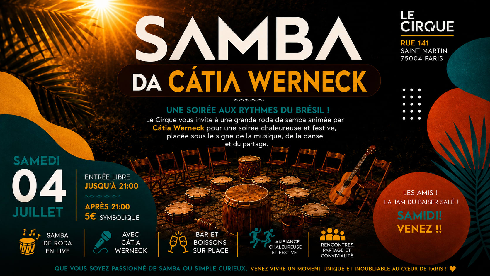 Samba De Roda Da Cátia Werneck Cover