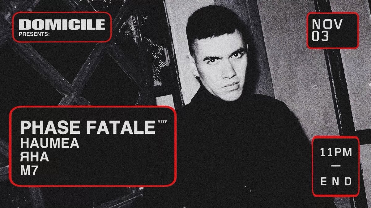 Domicile Presents Phase Fatale Cover