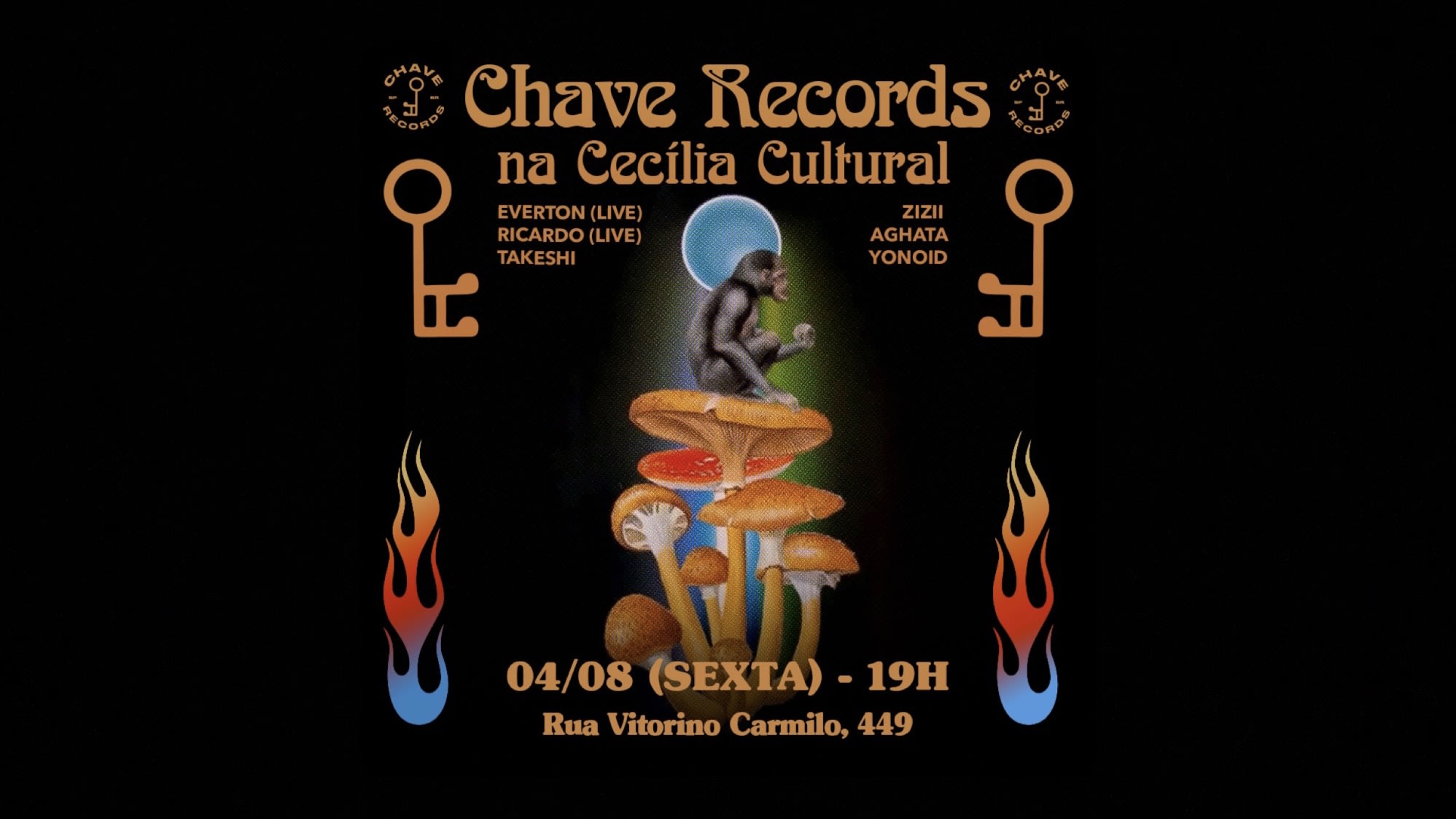 Chave Records Na Cecília Cultural Cover