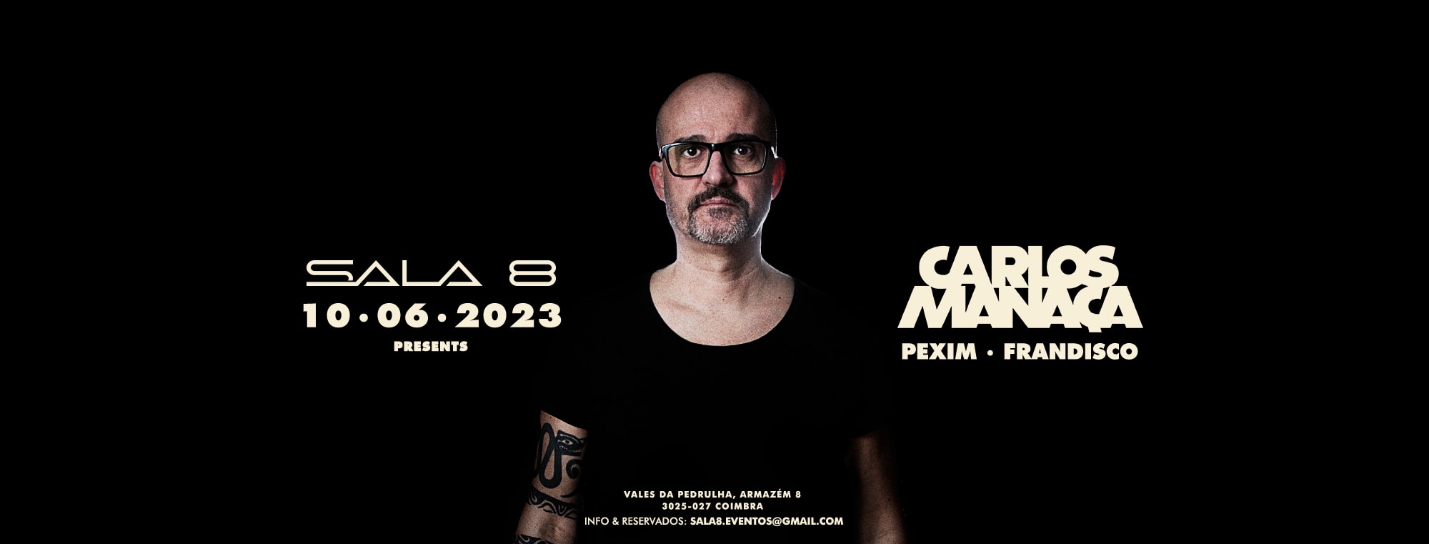 Carlos Manaça • Sala 8 Cover