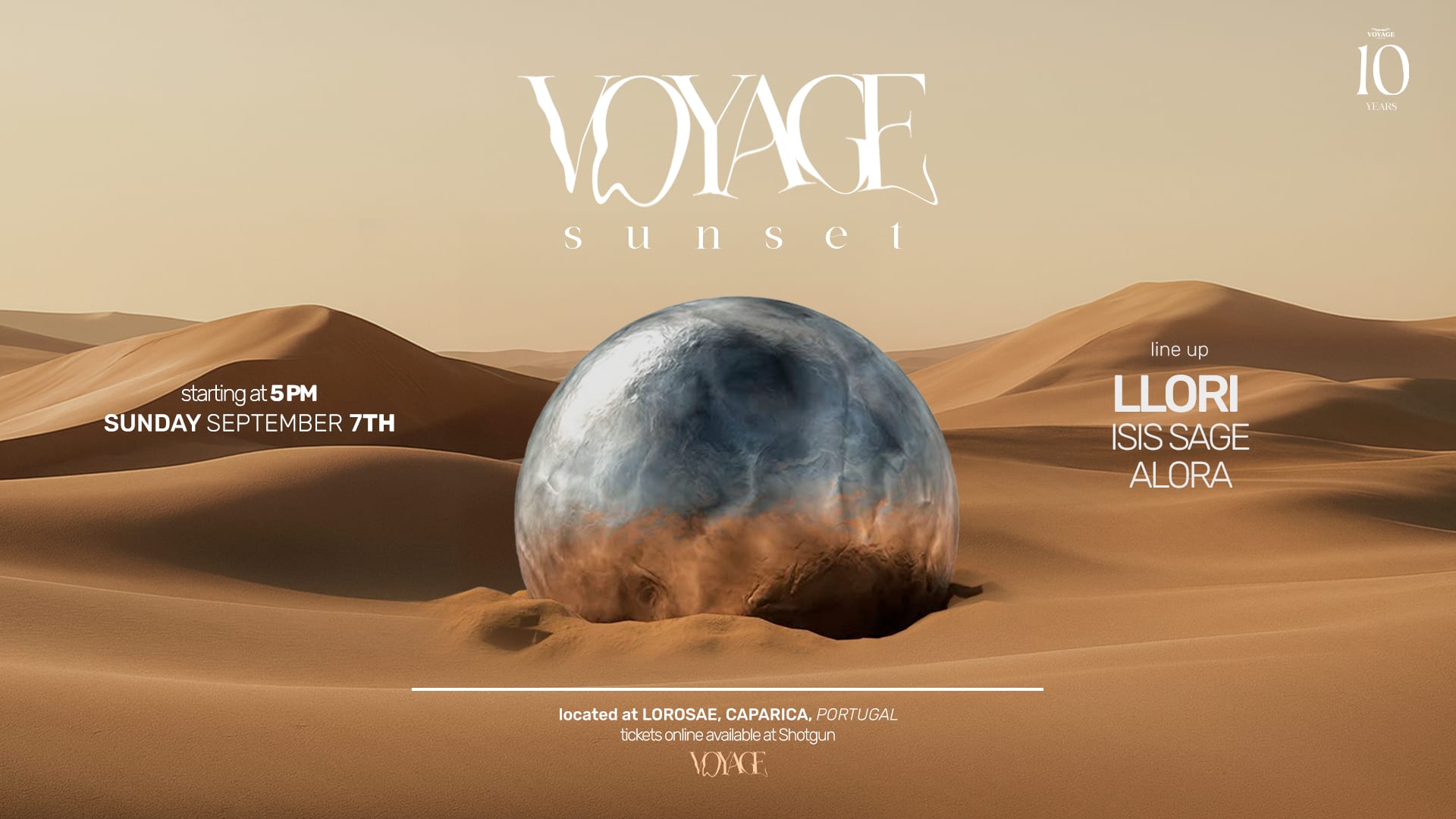 Voyage Sunset X Lorosae Cover