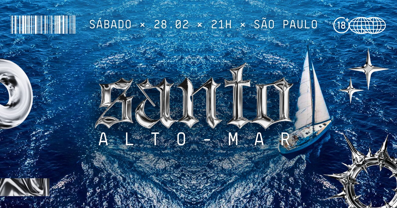 Santo ~ Alto-Mar @ Igrejinha - Sp Cover