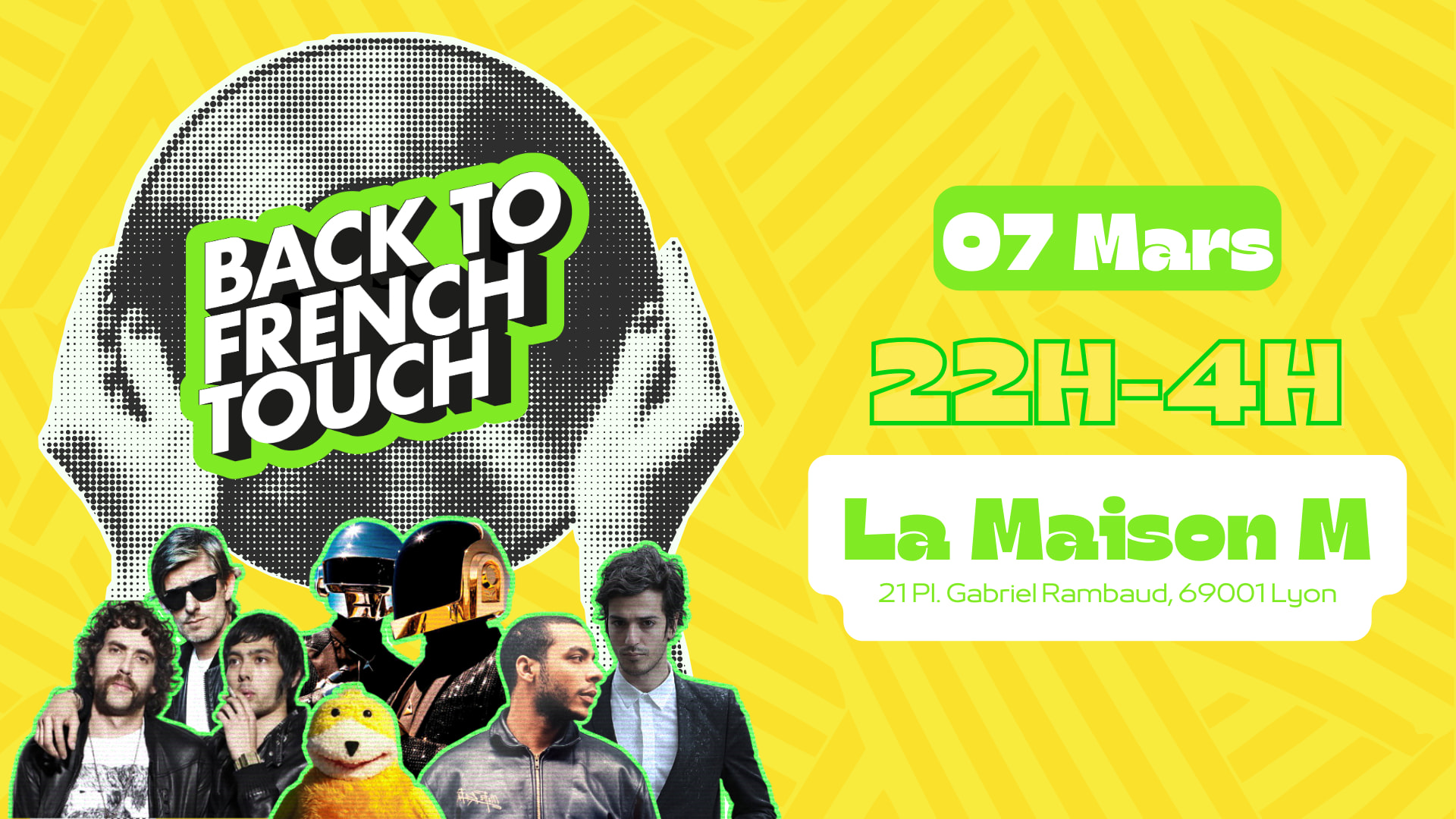 Back To French Touch : Le 7 Mars À Maison M Cover
