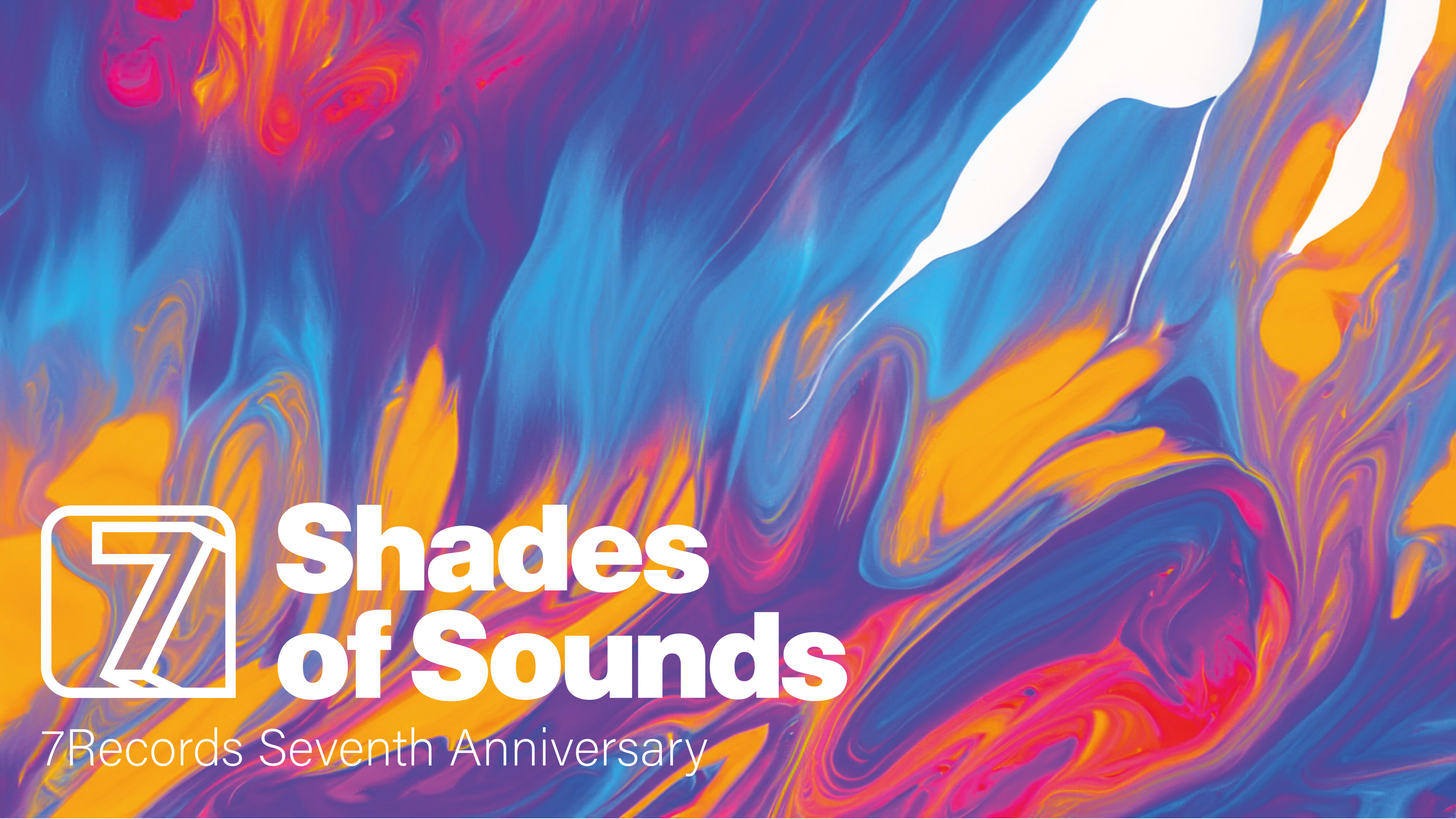 7records 7th Anniversary: 7 Shades Of Sound Cover