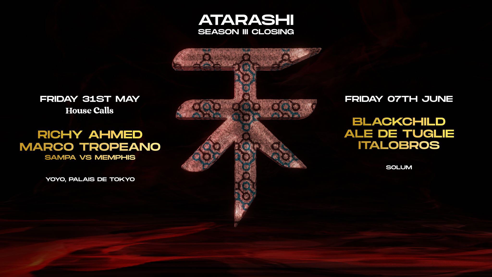 Atarashi Season III Closing - May 31st & June 7th Cover