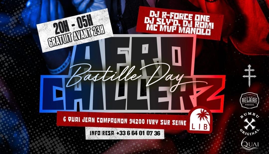 Afrochillerz | Lun 13 Juil | Veille De Jour Férié| Summ… Cover