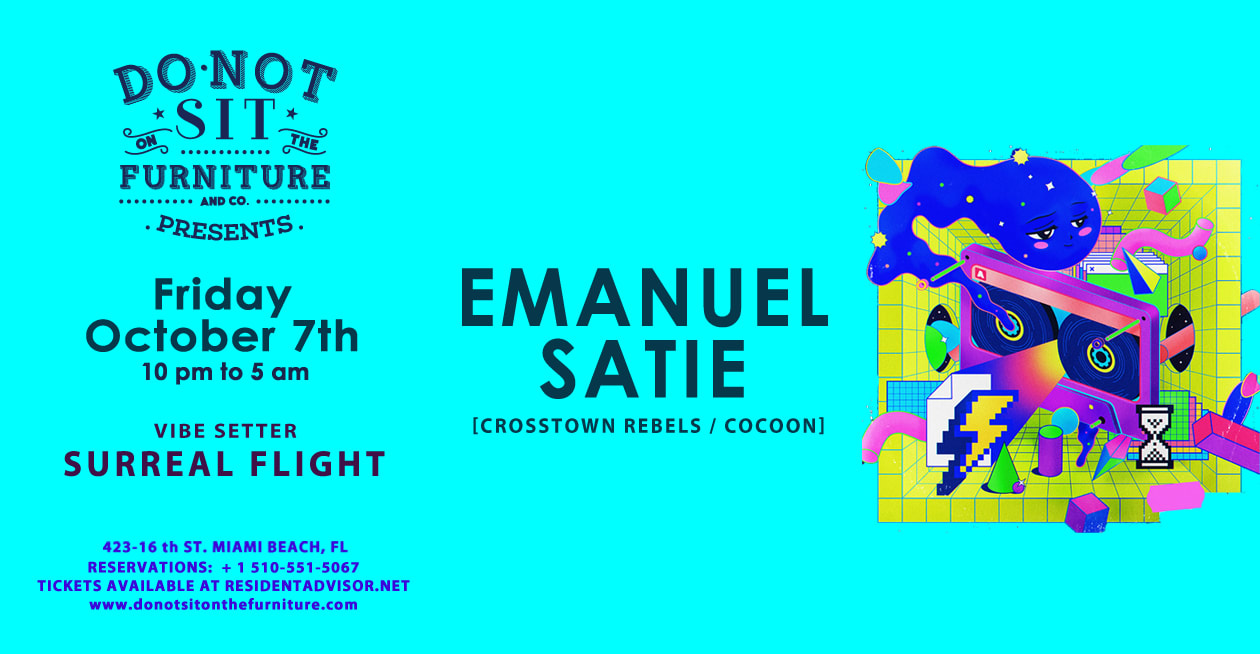 Emanuel Satie [Crosstown Rebels / Cocoon] Cover